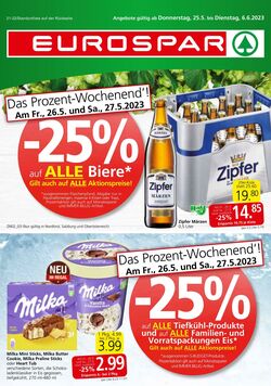 Prospekt Eurospar 25.05.2023 - 06.06.2023