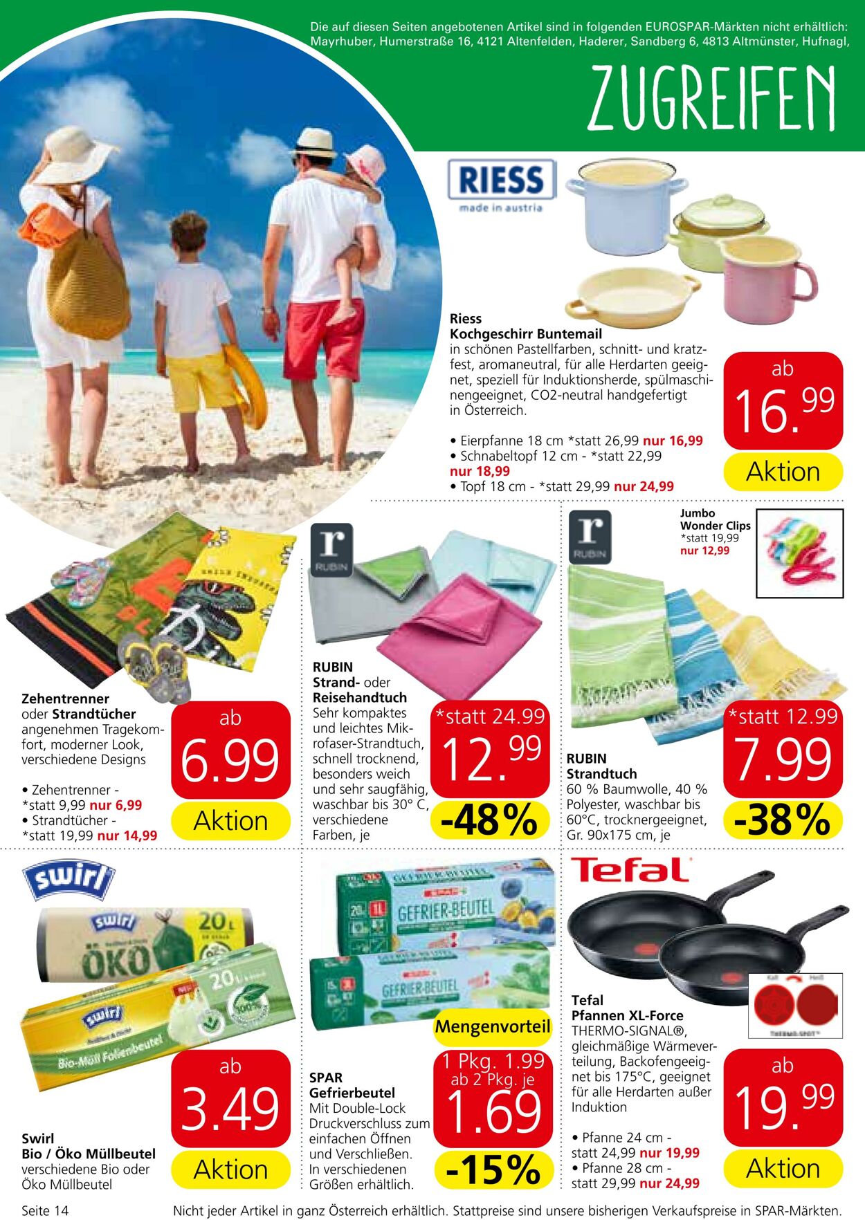 Prospekt Eurospar 07.06.2023 - 21.06.2023