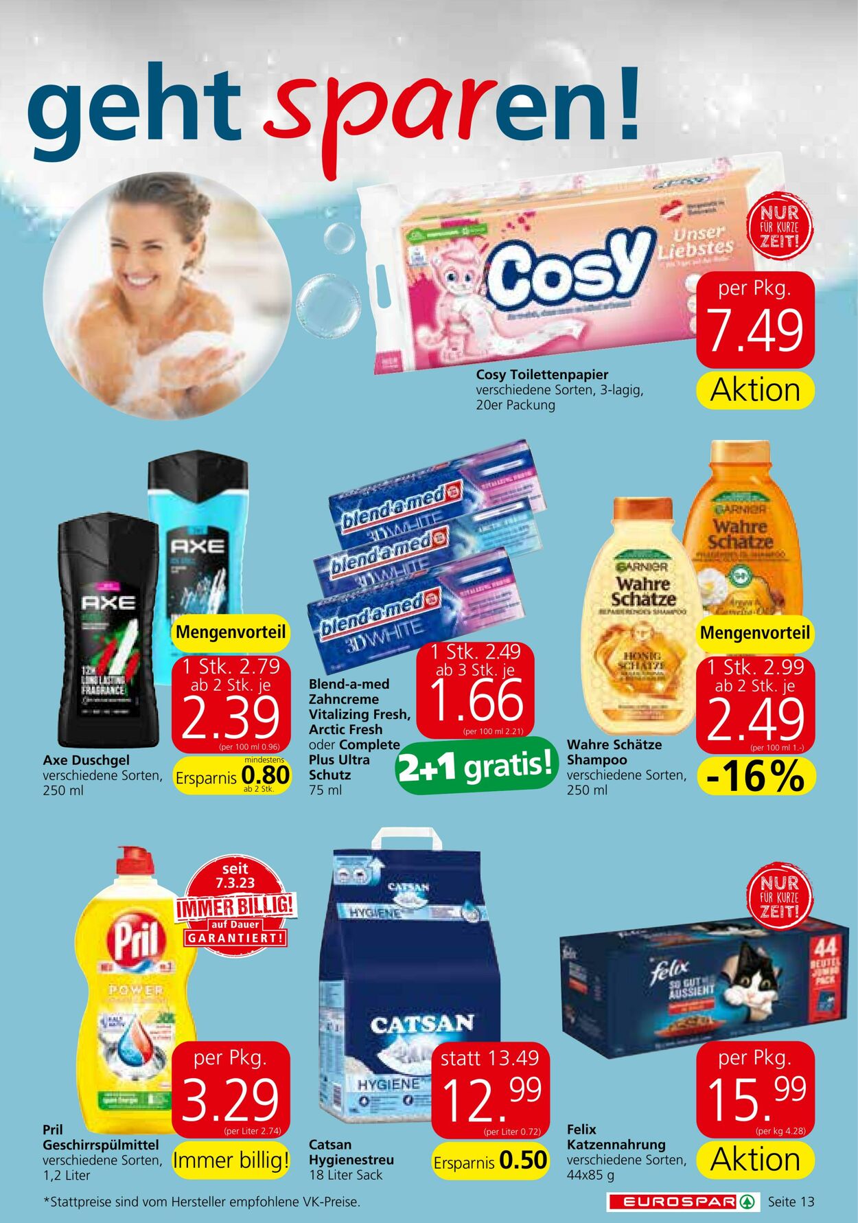 Prospekt Eurospar 11.07.2024 - 24.07.2024