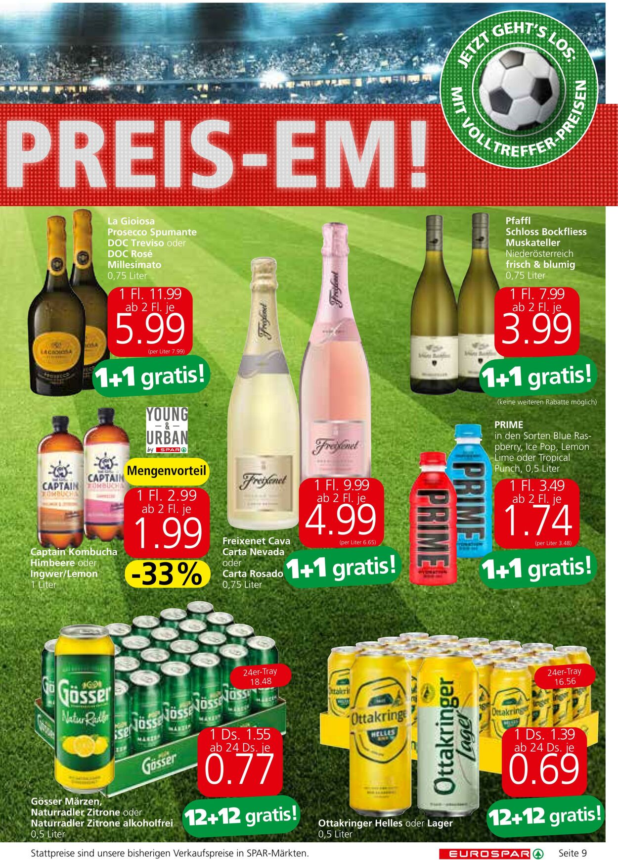 Prospekt Eurospar 11.07.2024 - 24.07.2024