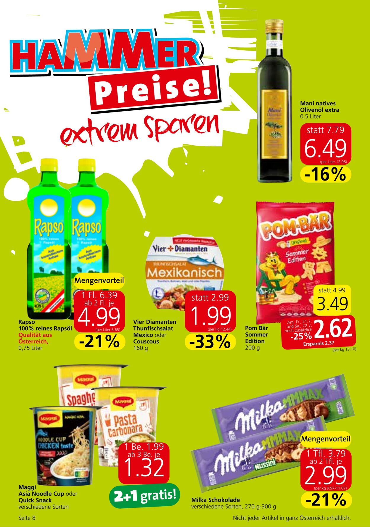 Prospekt Eurospar 20.07.2023 - 02.08.2023