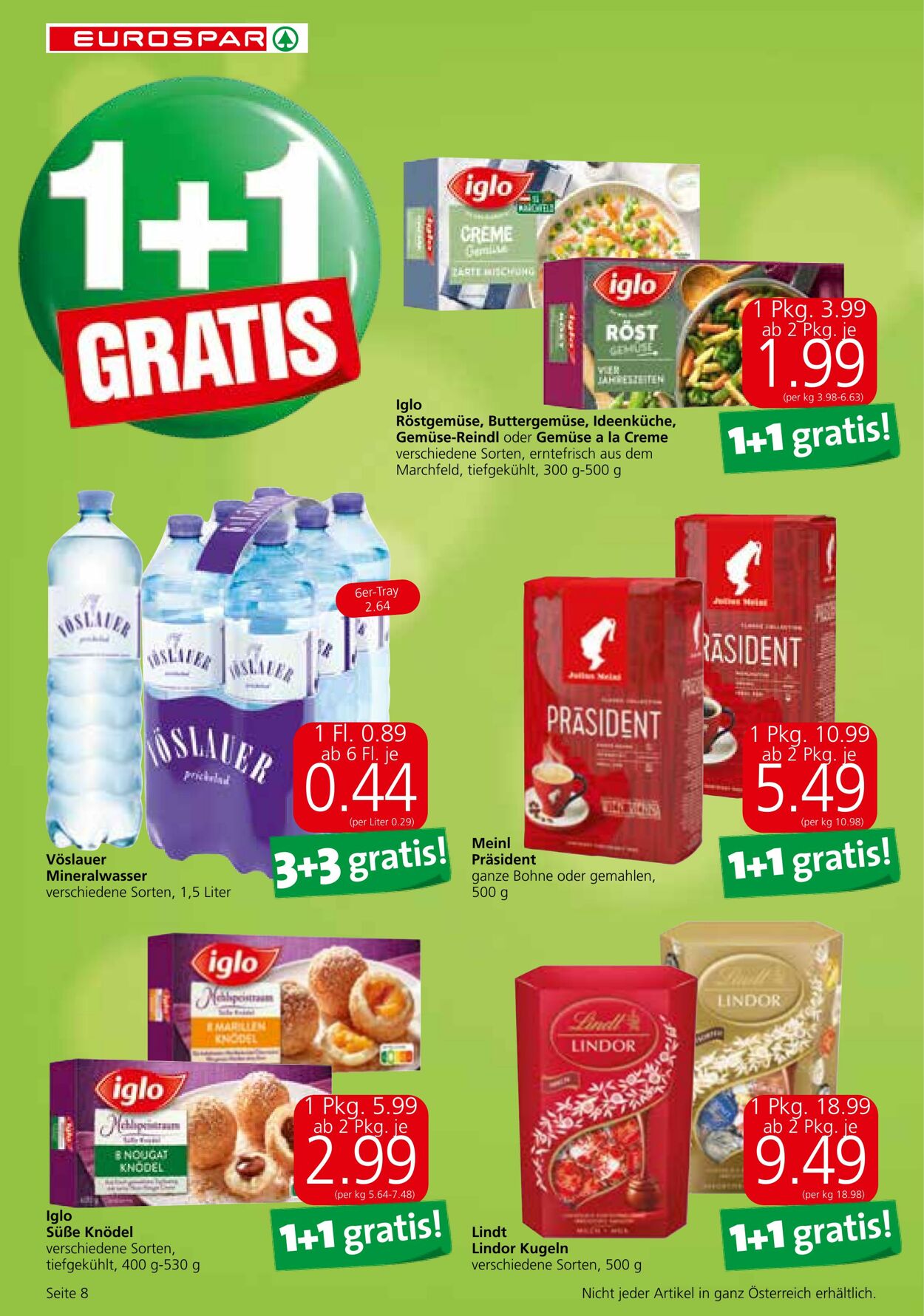 Prospekt Eurospar 14.09.2023 - 27.09.2023