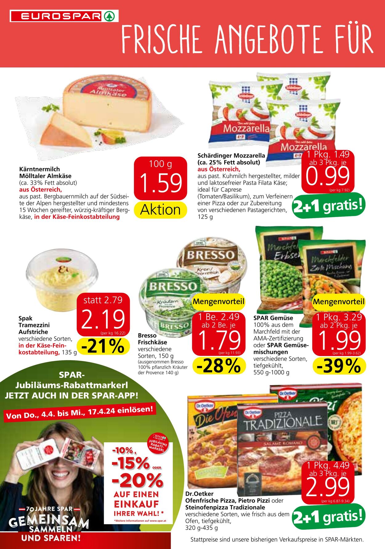 Prospekt Eurospar 04.04.2024 - 17.04.2024