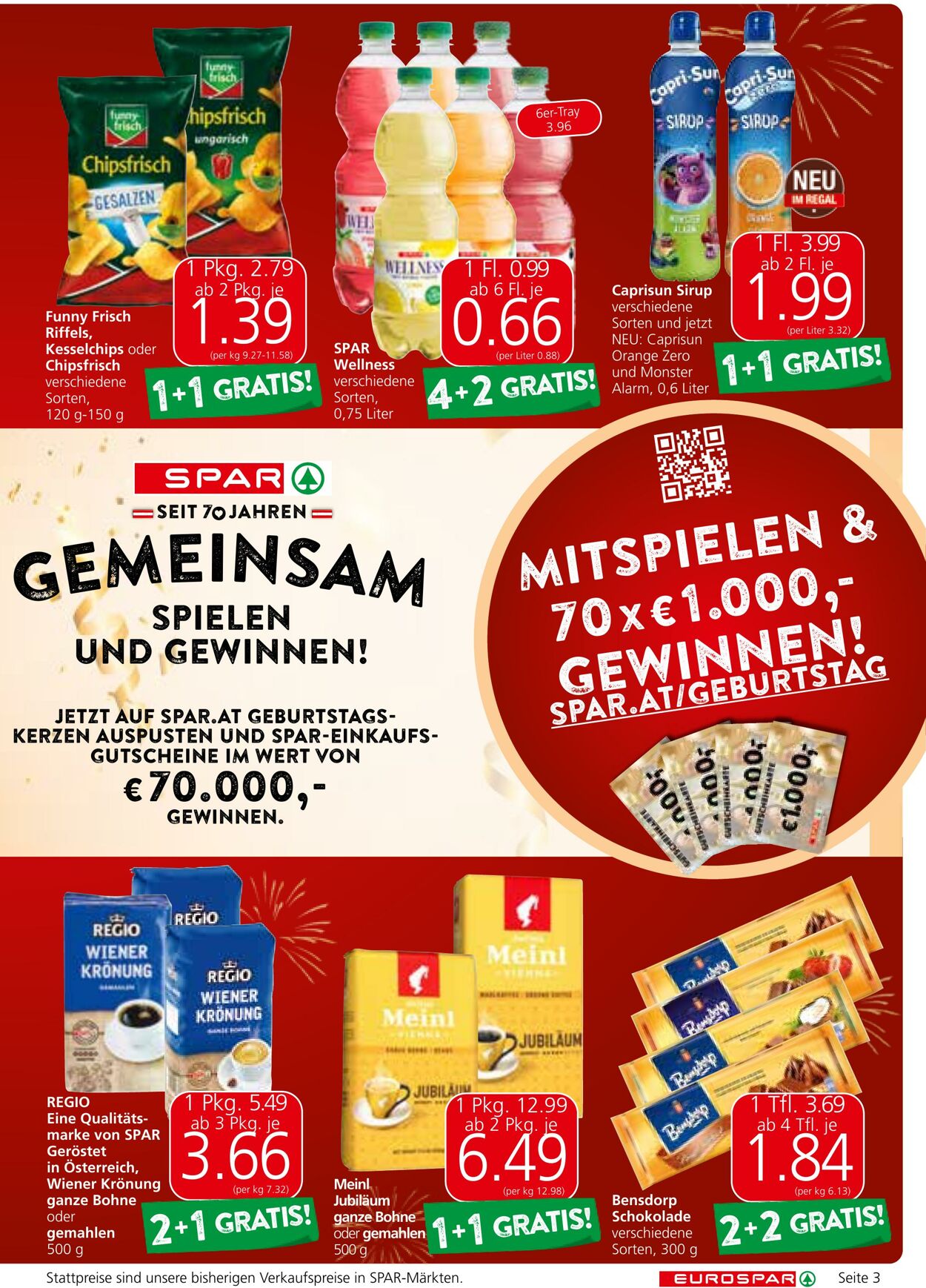 Prospekt Eurospar 18.04.2024 - 30.04.2024