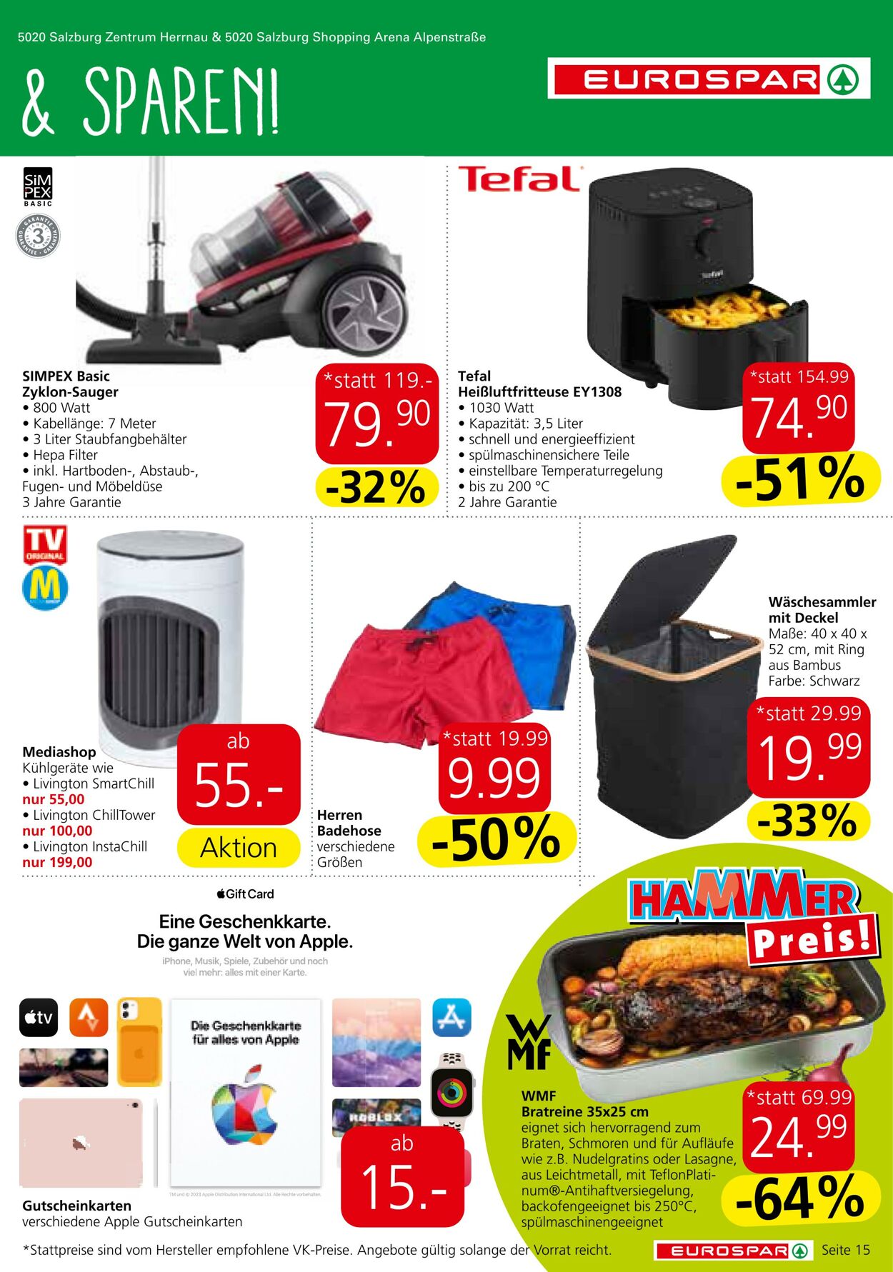 Prospekt Eurospar 07.06.2023 - 21.06.2023