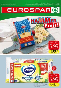 Prospekt Eurospar 07.06.2023 - 21.06.2023