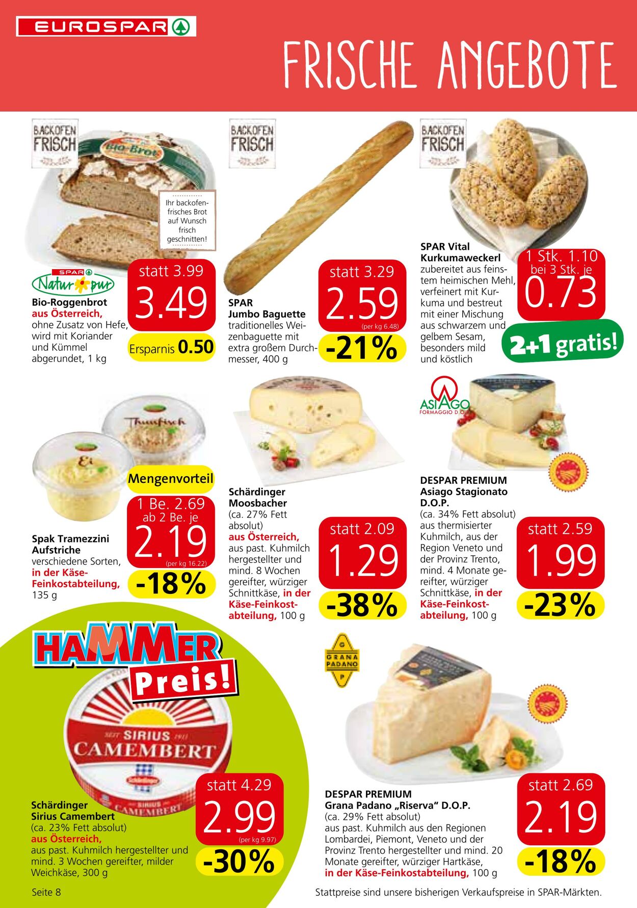 Prospekt Eurospar 06.07.2023 - 19.07.2023