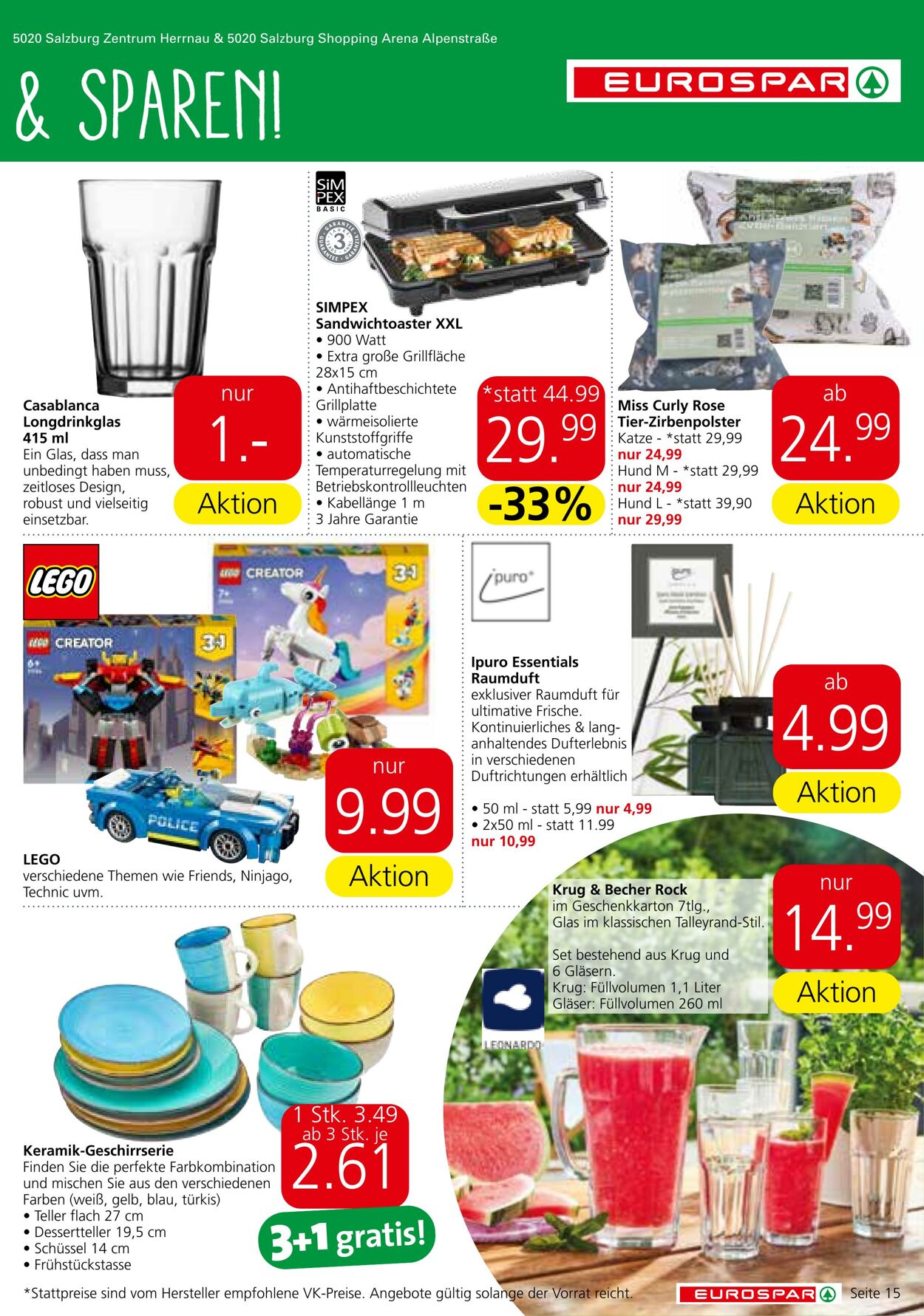 Prospekt Eurospar 06.07.2023 - 19.07.2023