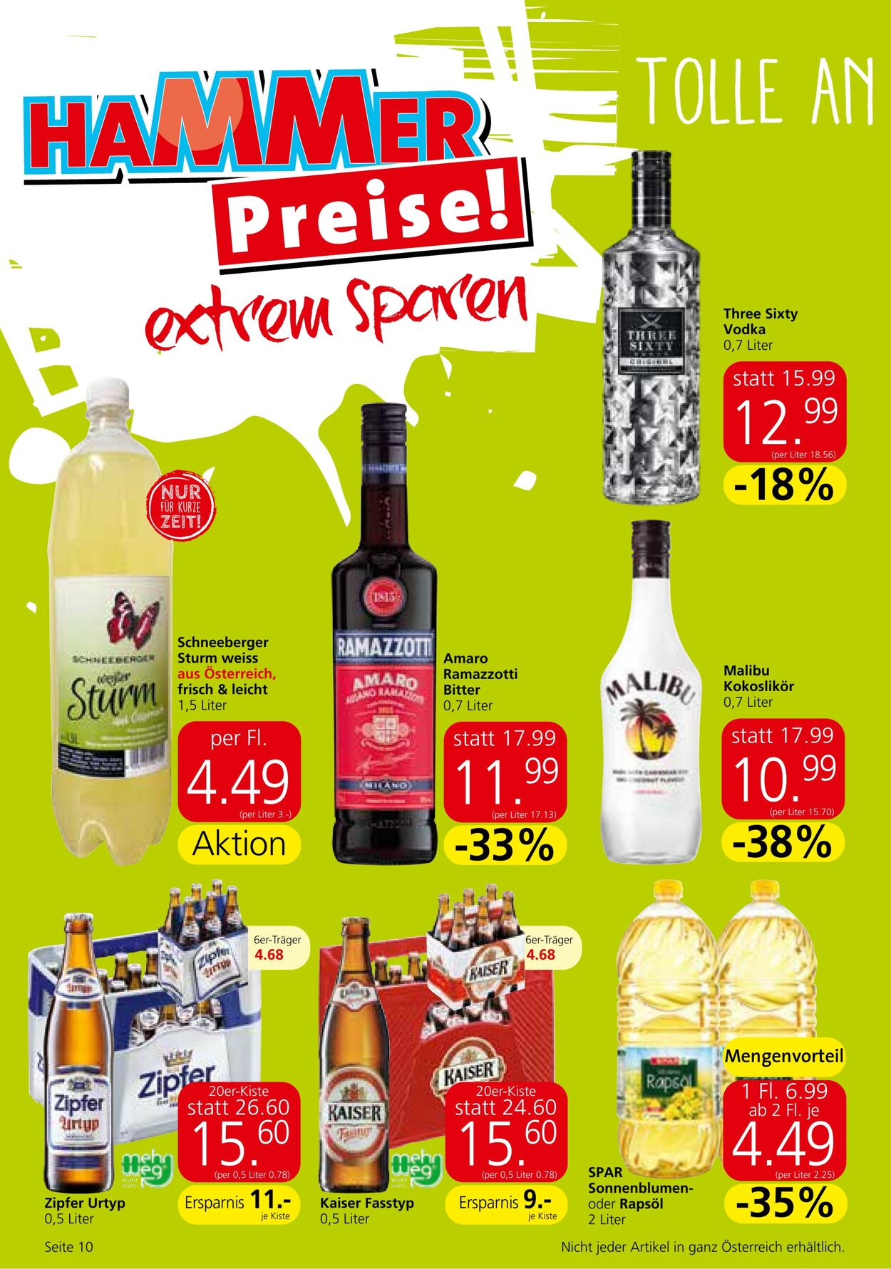Prospekt Eurospar 31.08.2023 - 13.09.2023