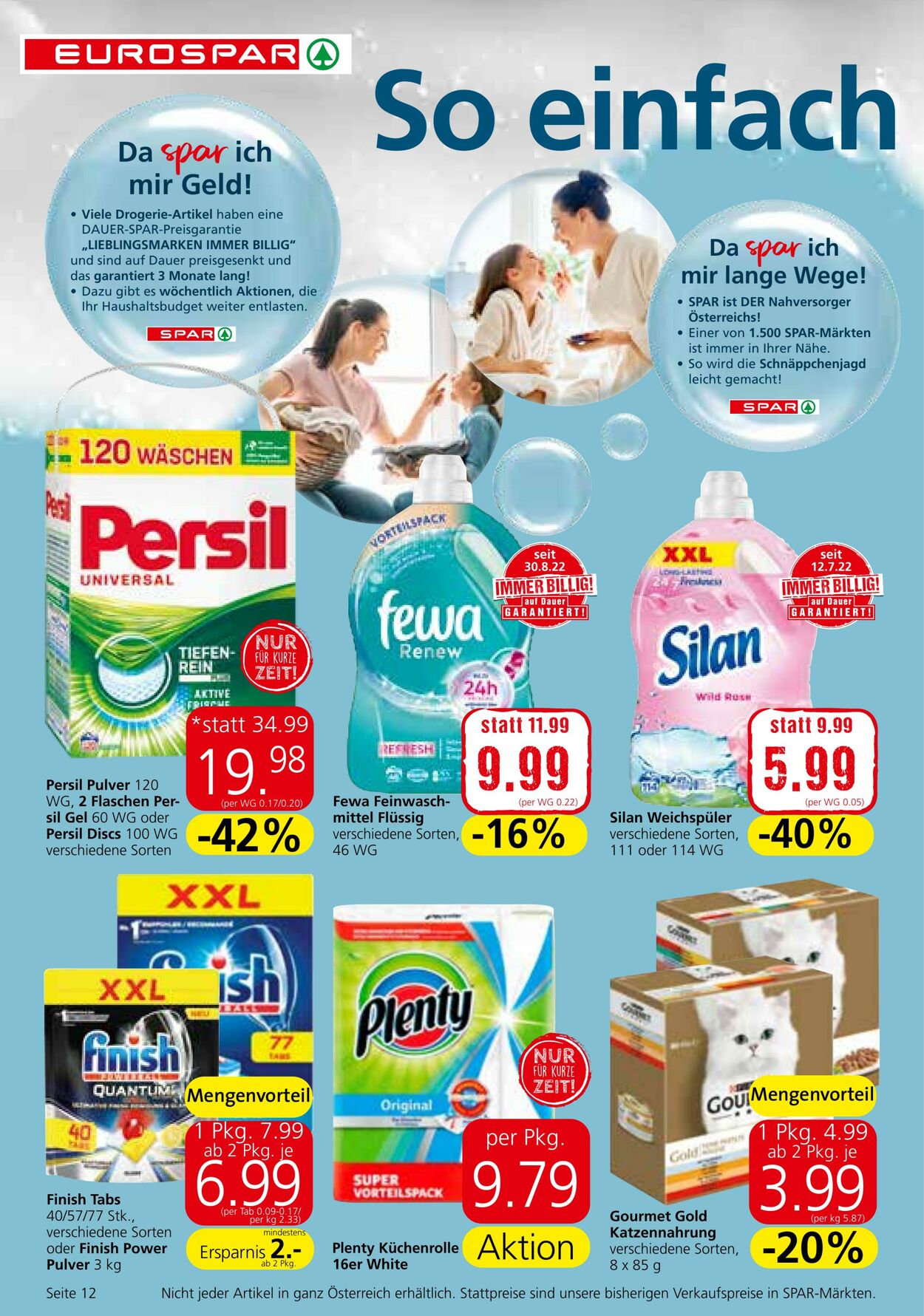 Prospekt Eurospar 06.10.2022 - 19.10.2022