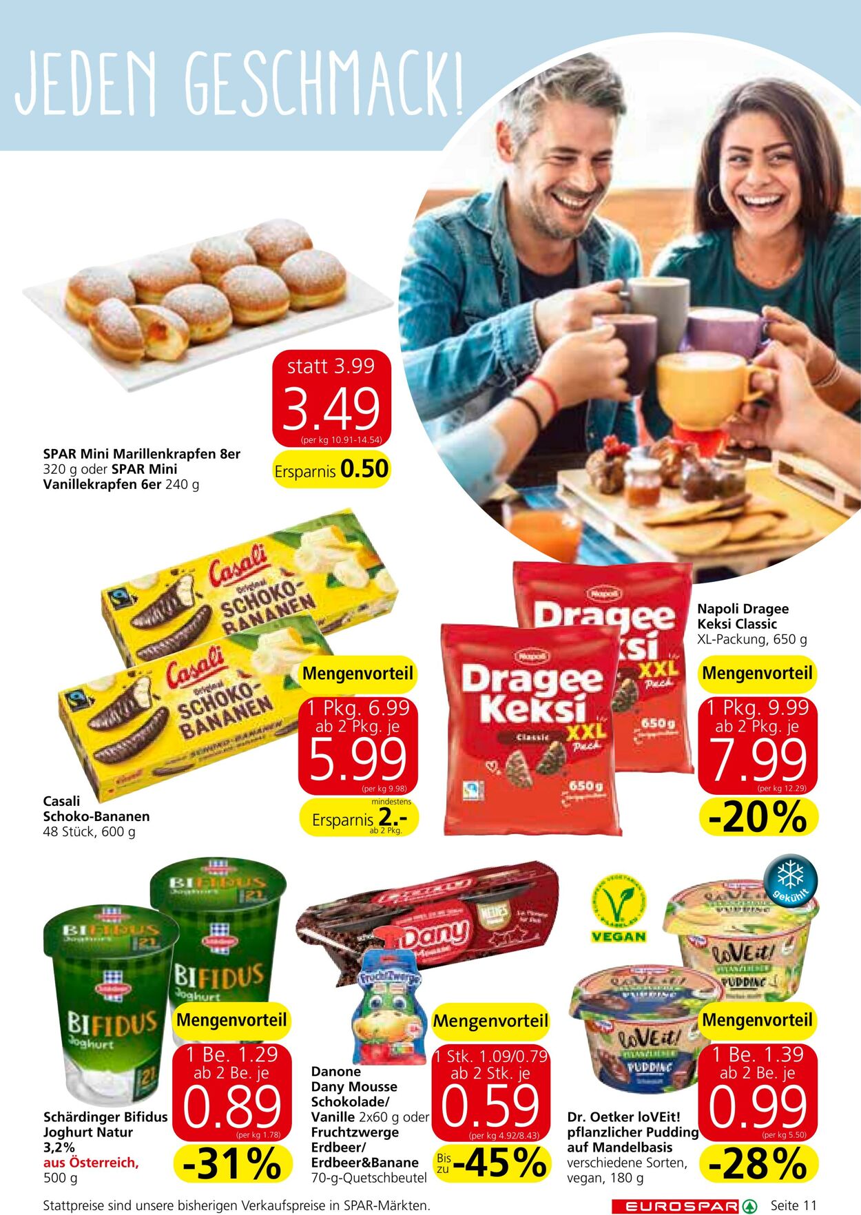 Prospekt Eurospar 31.10.2024 - 13.11.2024