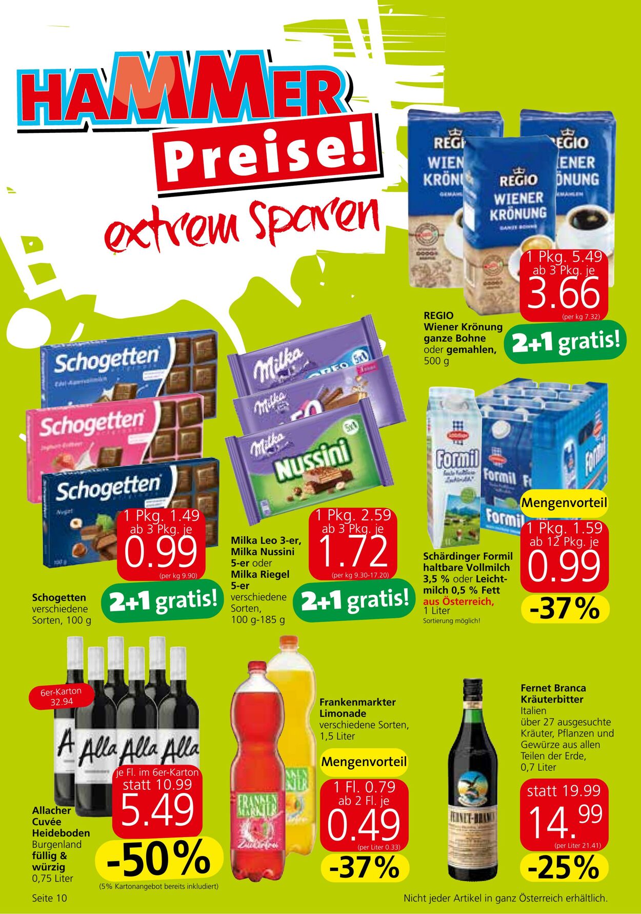 Prospekt Eurospar 09.11.2023 - 22.11.2023