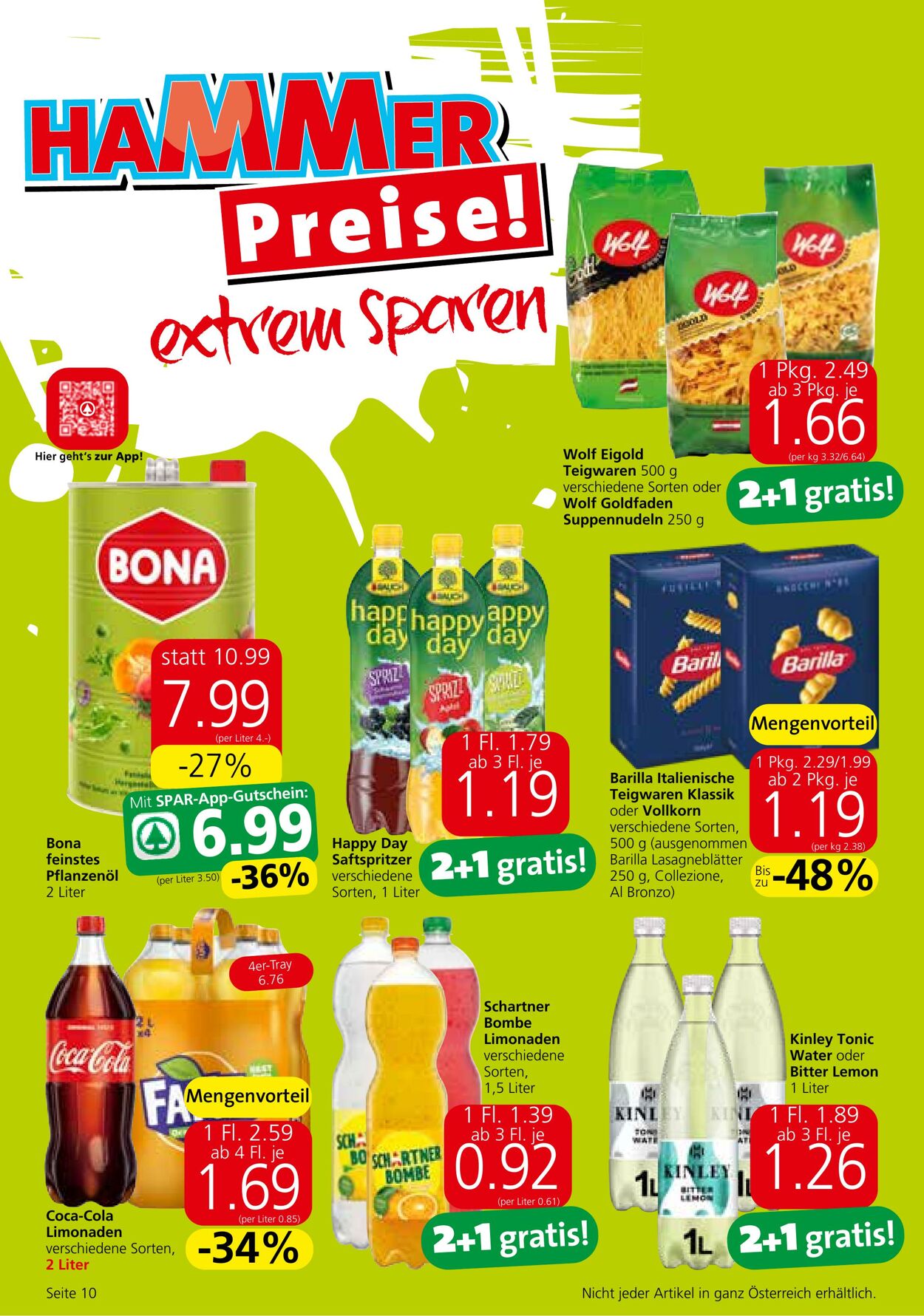 Prospekt Eurospar 23.11.2023 - 13.12.2023