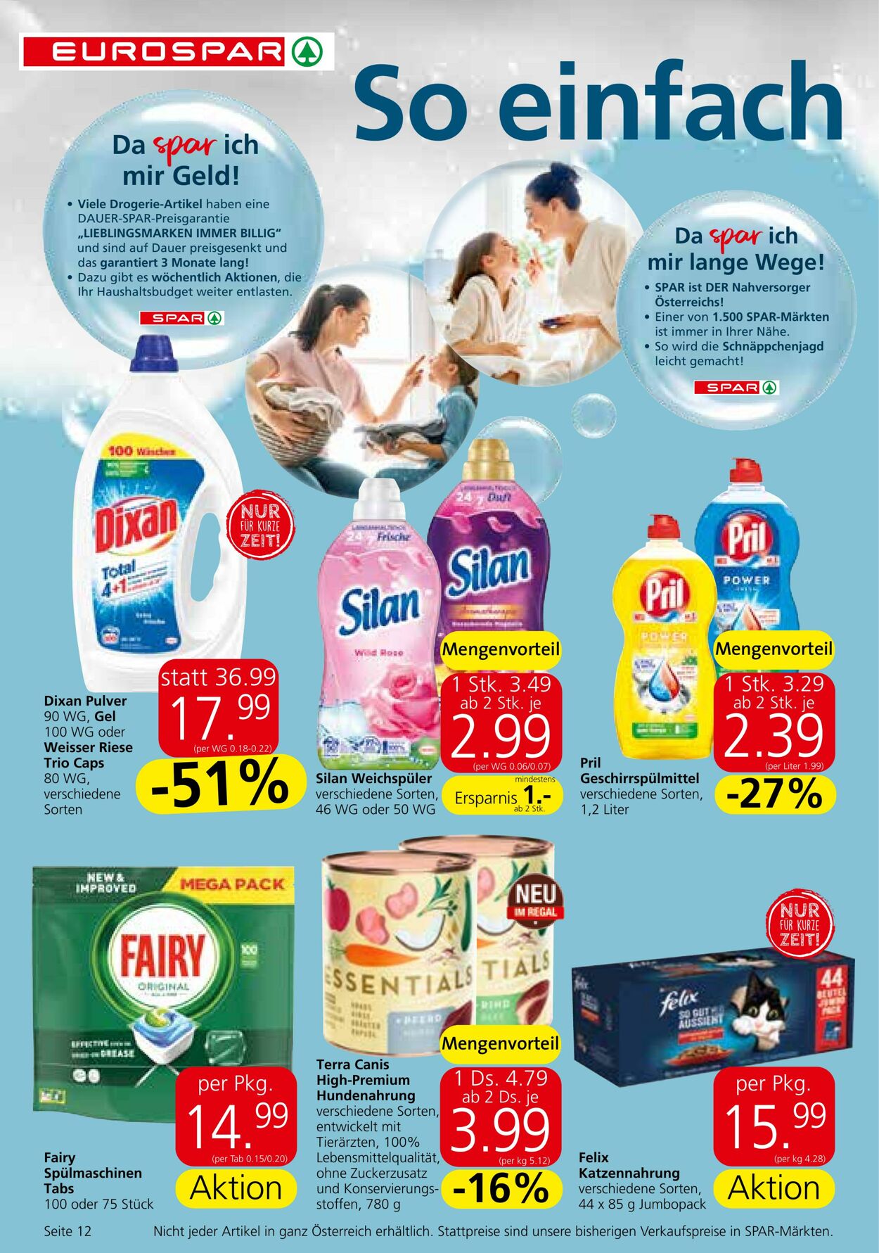 Prospekt Eurospar 21.03.2024 - 03.04.2024