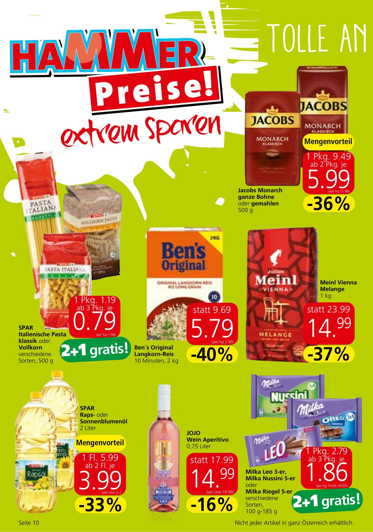 Prospekt Eurospar 11.07.2024 - 24.07.2024