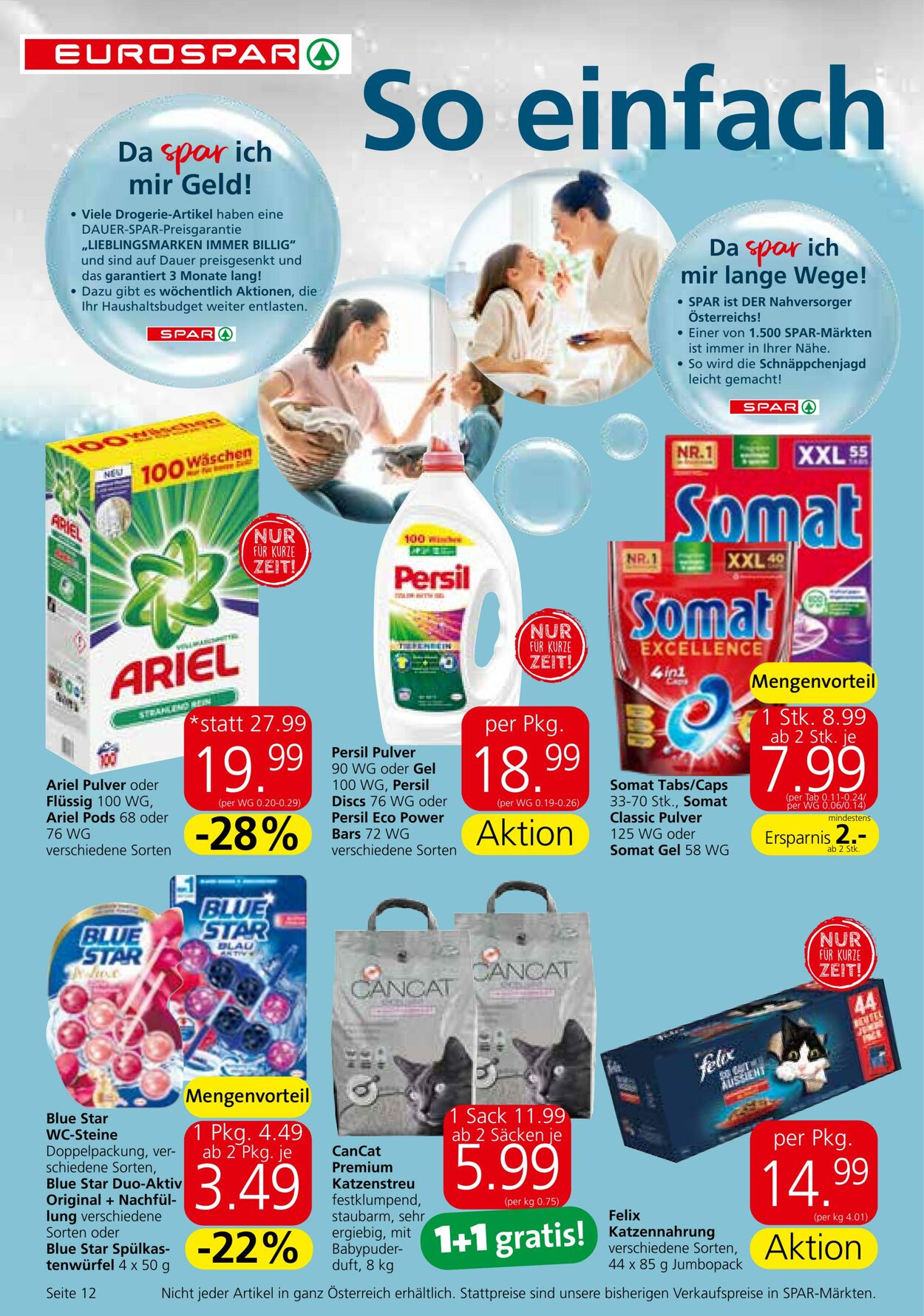 Prospekt Eurospar 14.09.2023 - 27.09.2023