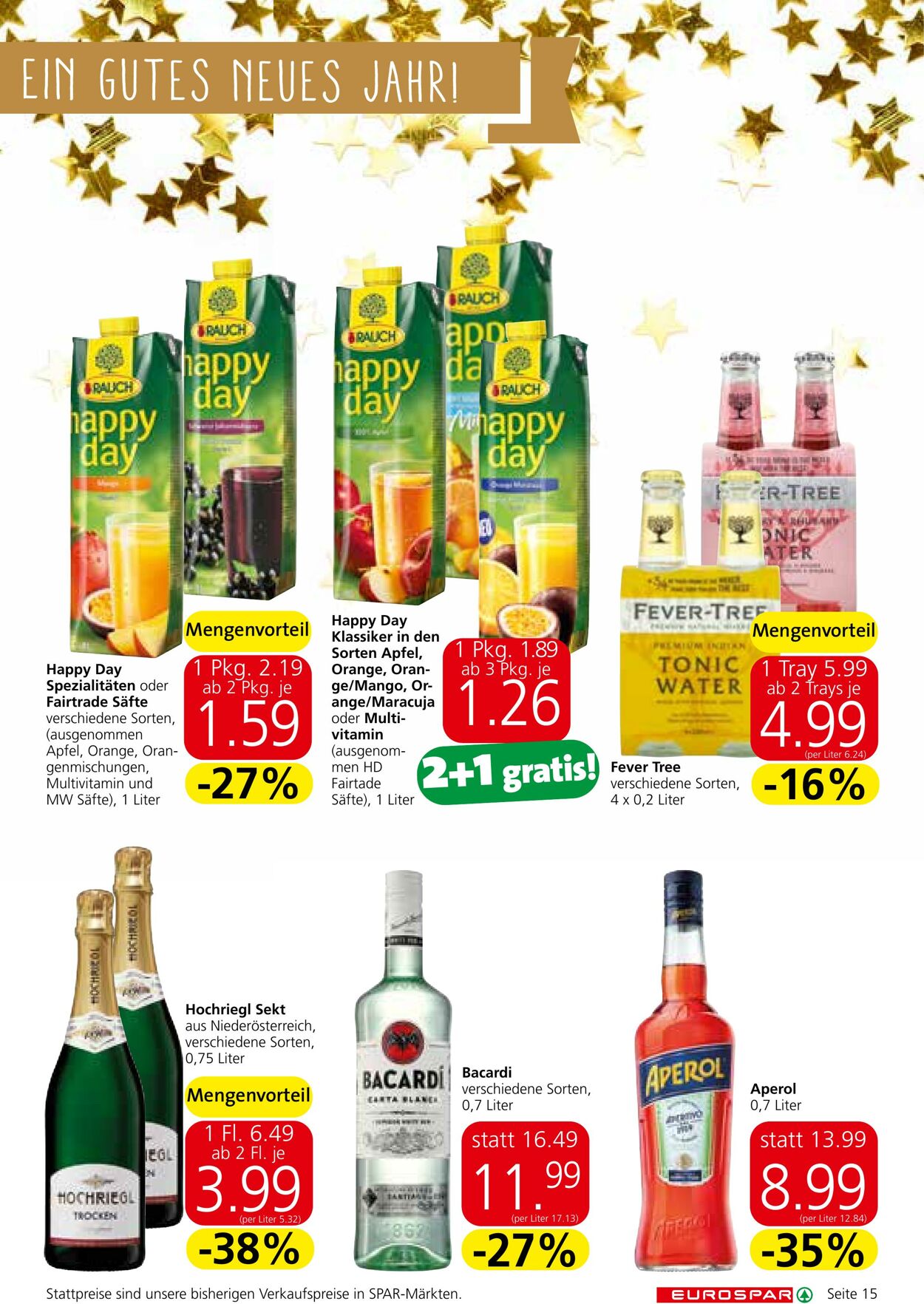 Prospekt Eurospar 21.12.2022 - 31.12.2022