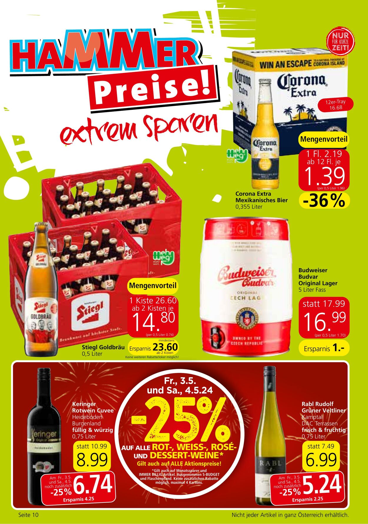 Prospekt Eurospar 02.05.2024 - 15.05.2024