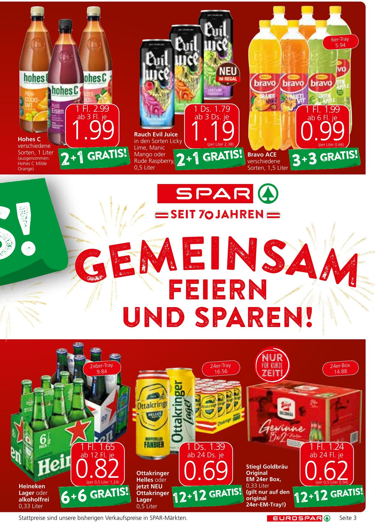 Prospekt Eurospar 29.05.2024 - 12.06.2024