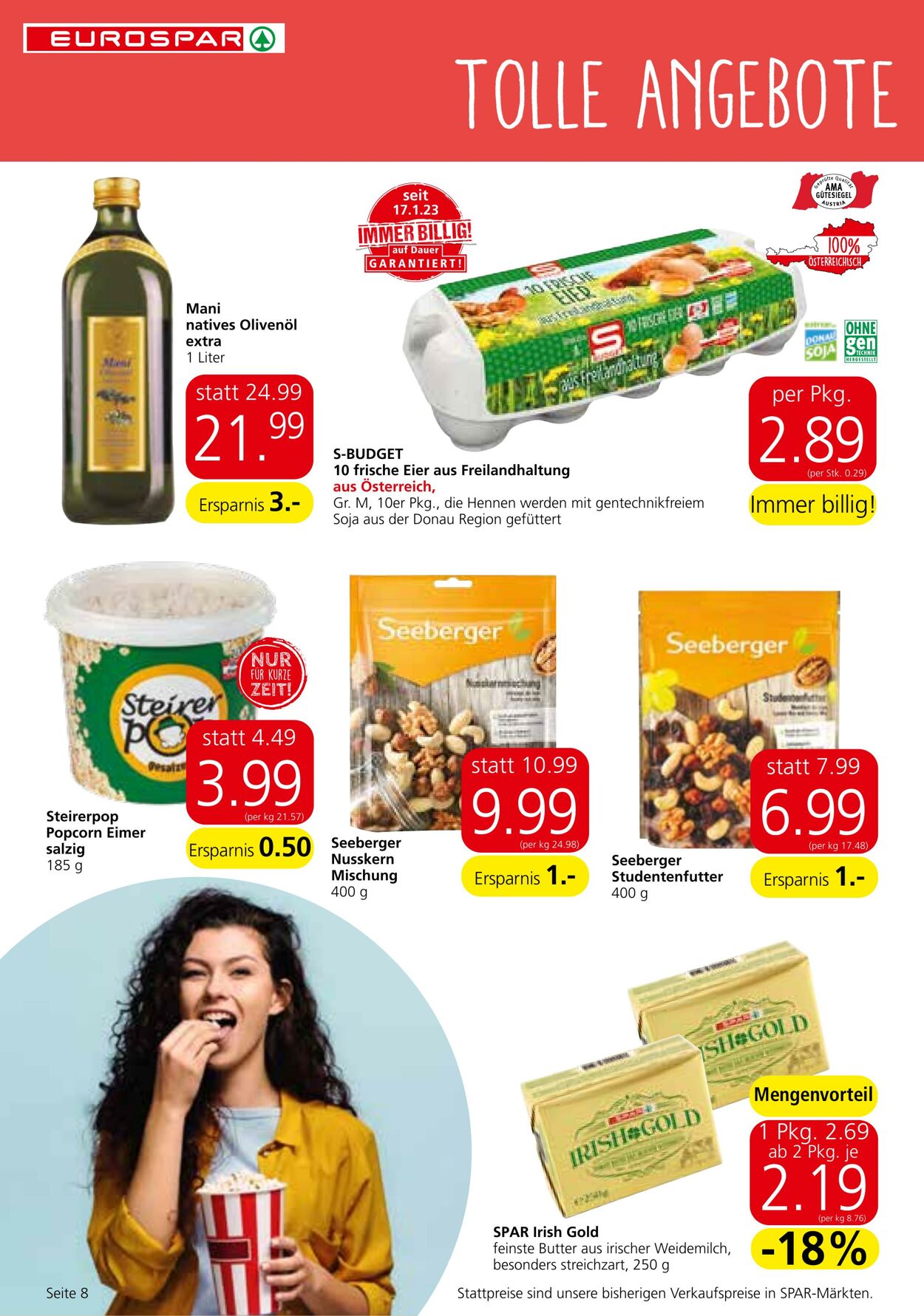 Prospekt Eurospar 19.09.2024 - 02.10.2024