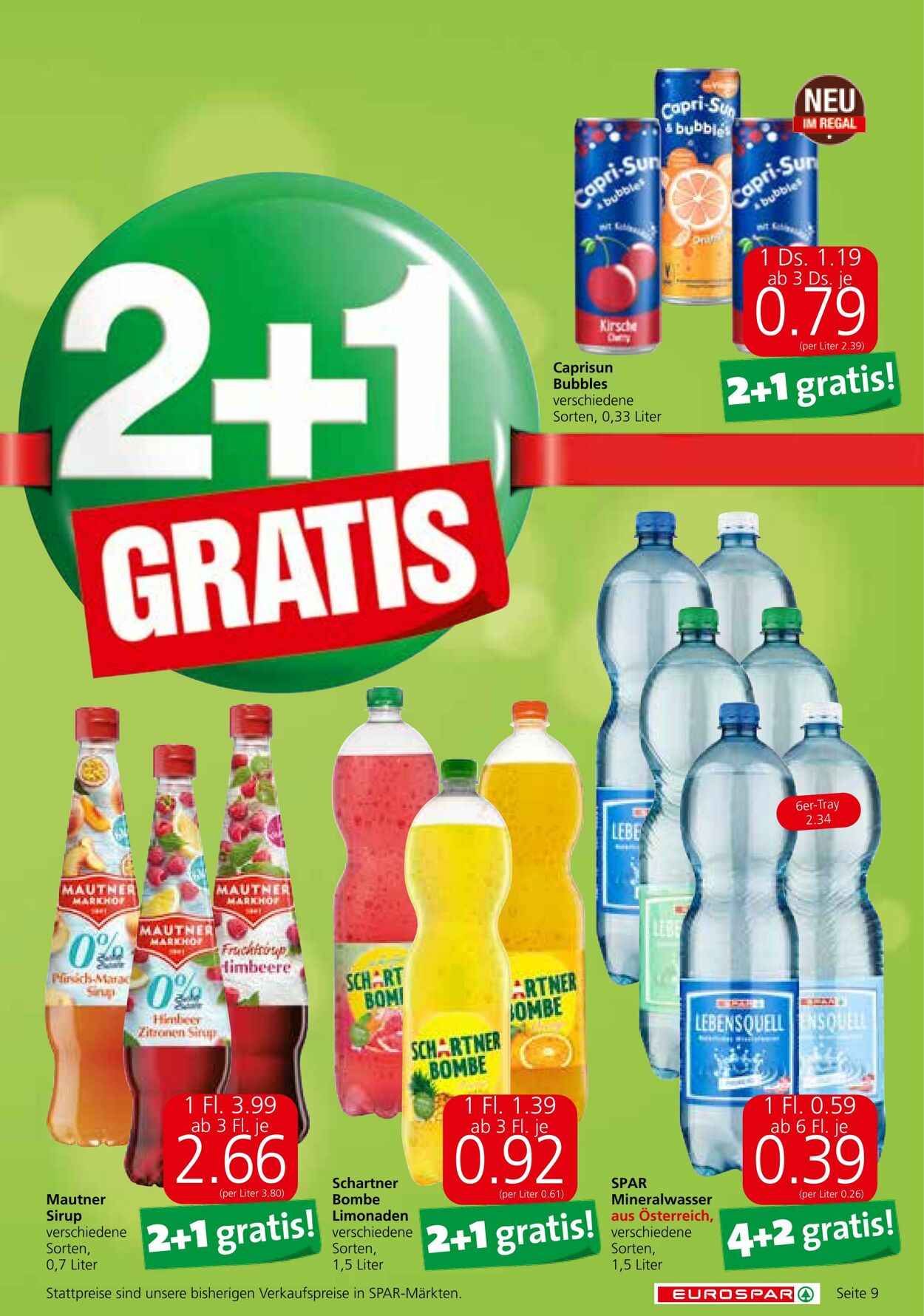 Prospekt Eurospar 28.09.2023 - 11.10.2023