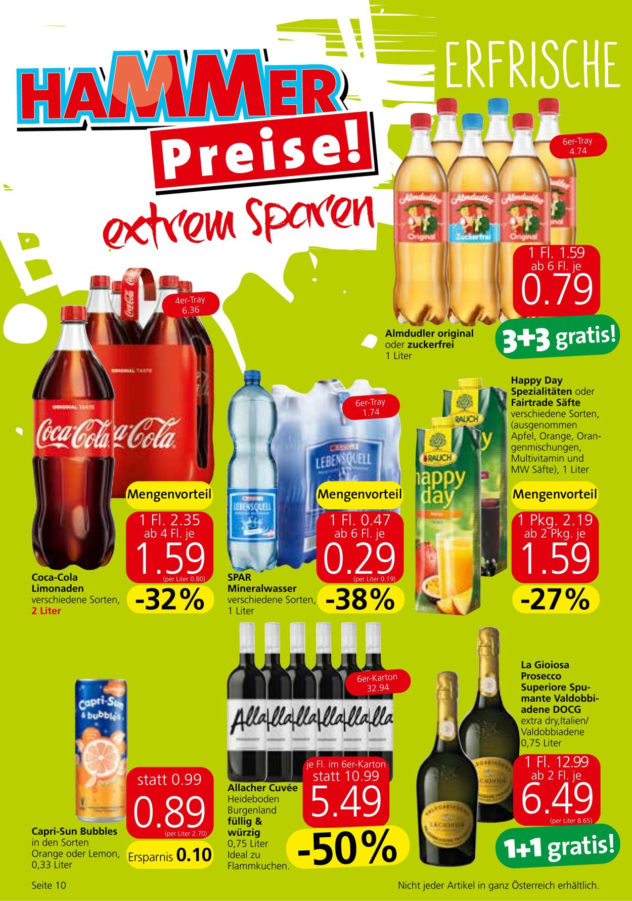 Prospekt Eurospar 06.10.2022 - 19.10.2022