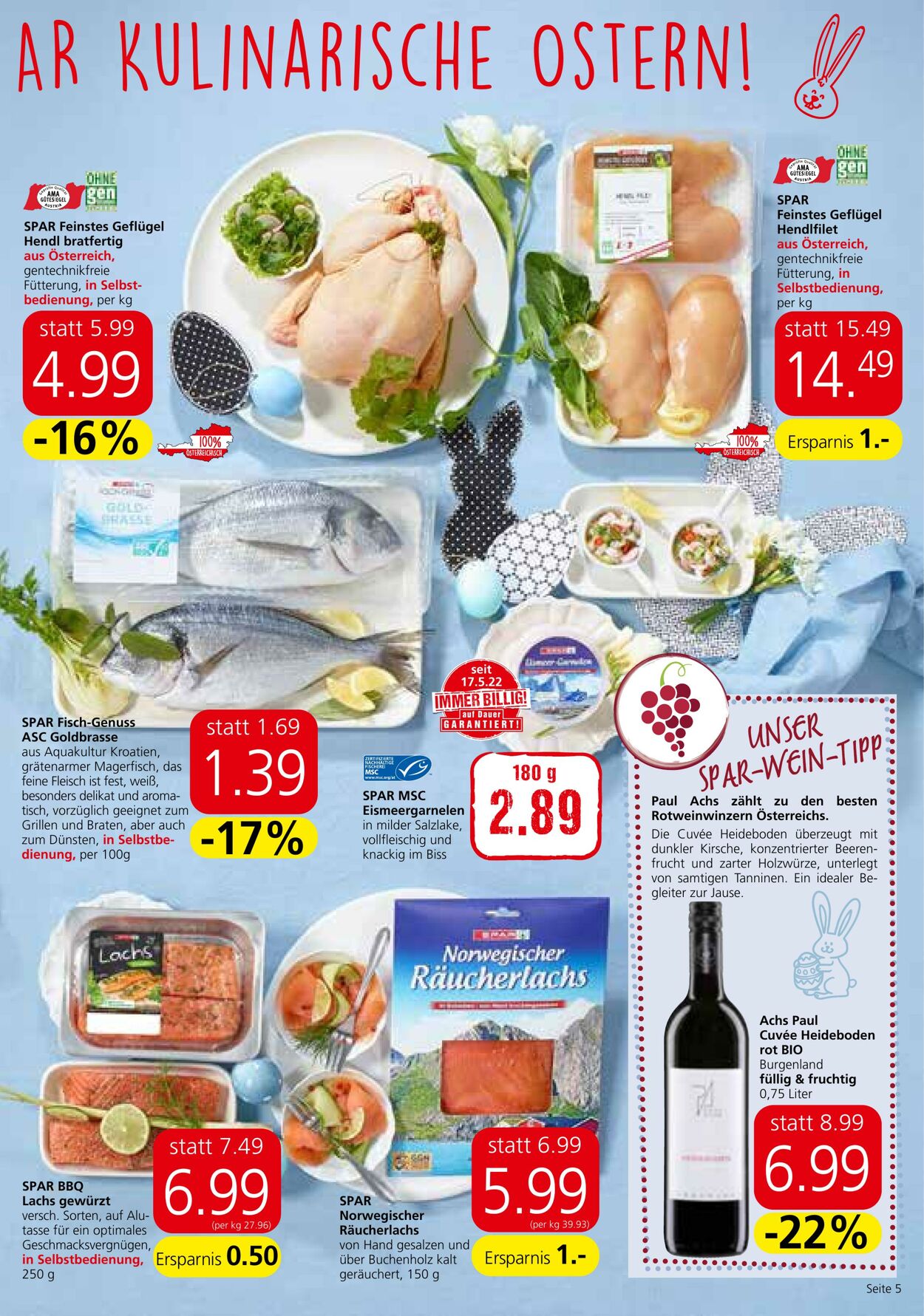 Prospekt Eurospar 30.03.2023 - 12.04.2023