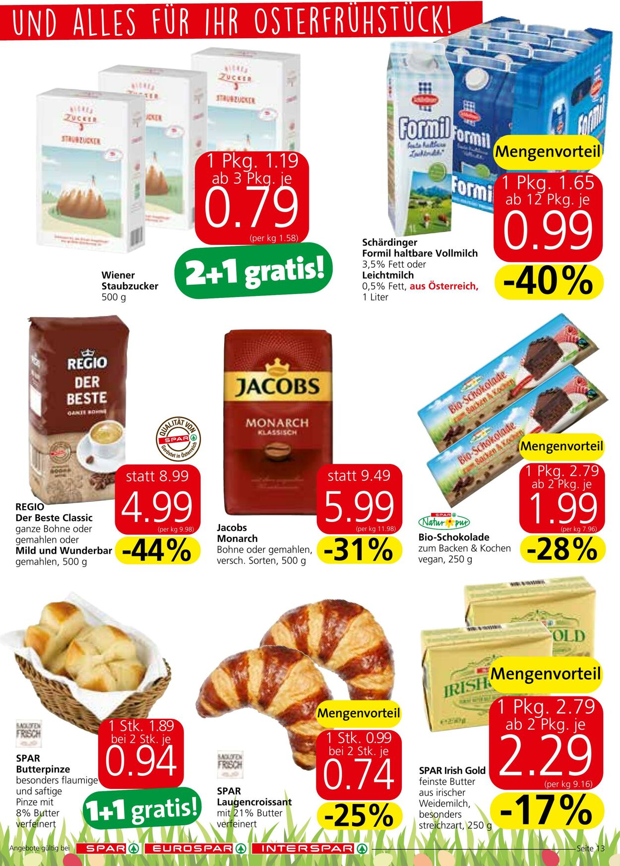 Prospekt Eurospar 30.03.2023 - 12.04.2023