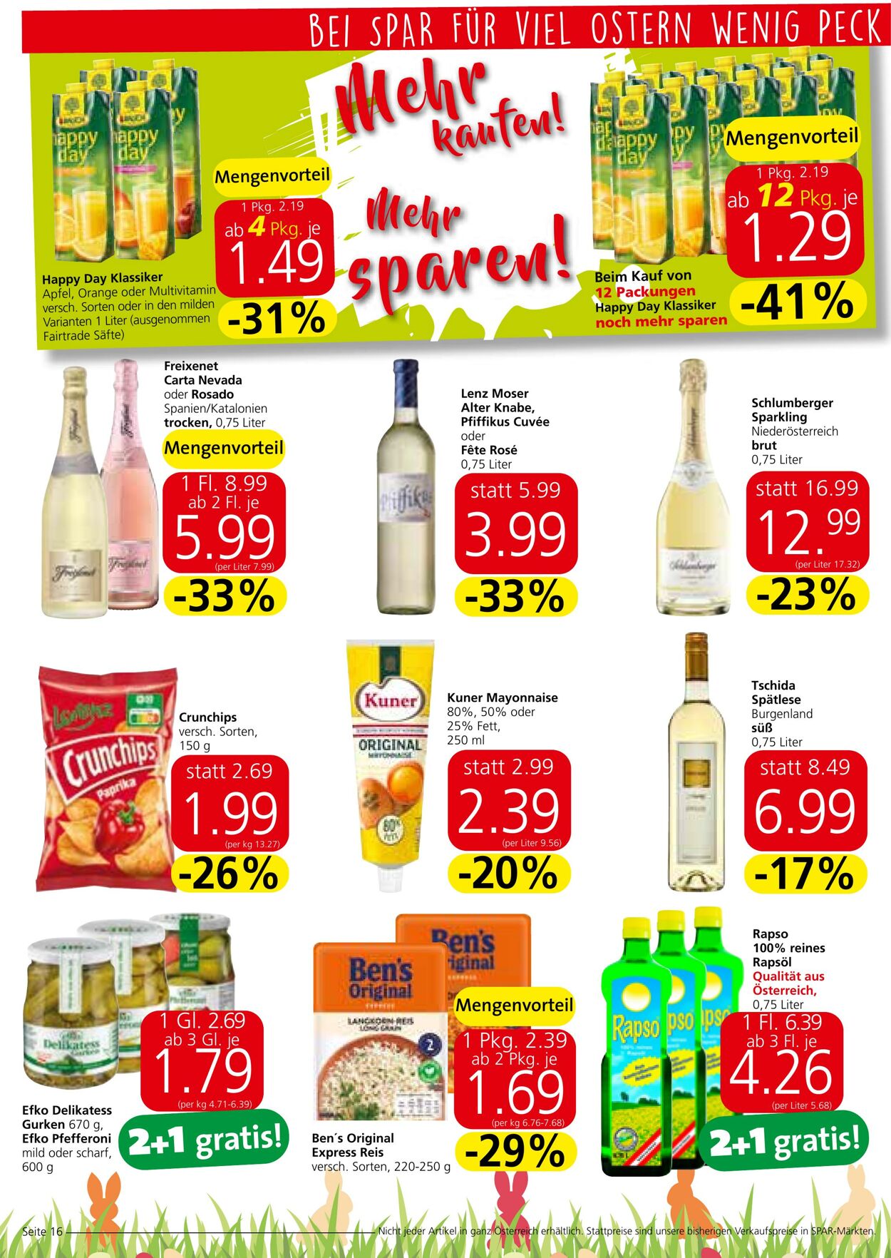 Prospekt Eurospar 30.03.2023 - 12.04.2023