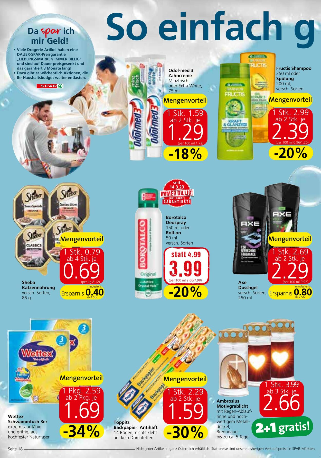 Prospekt Eurospar 30.03.2023 - 12.04.2023