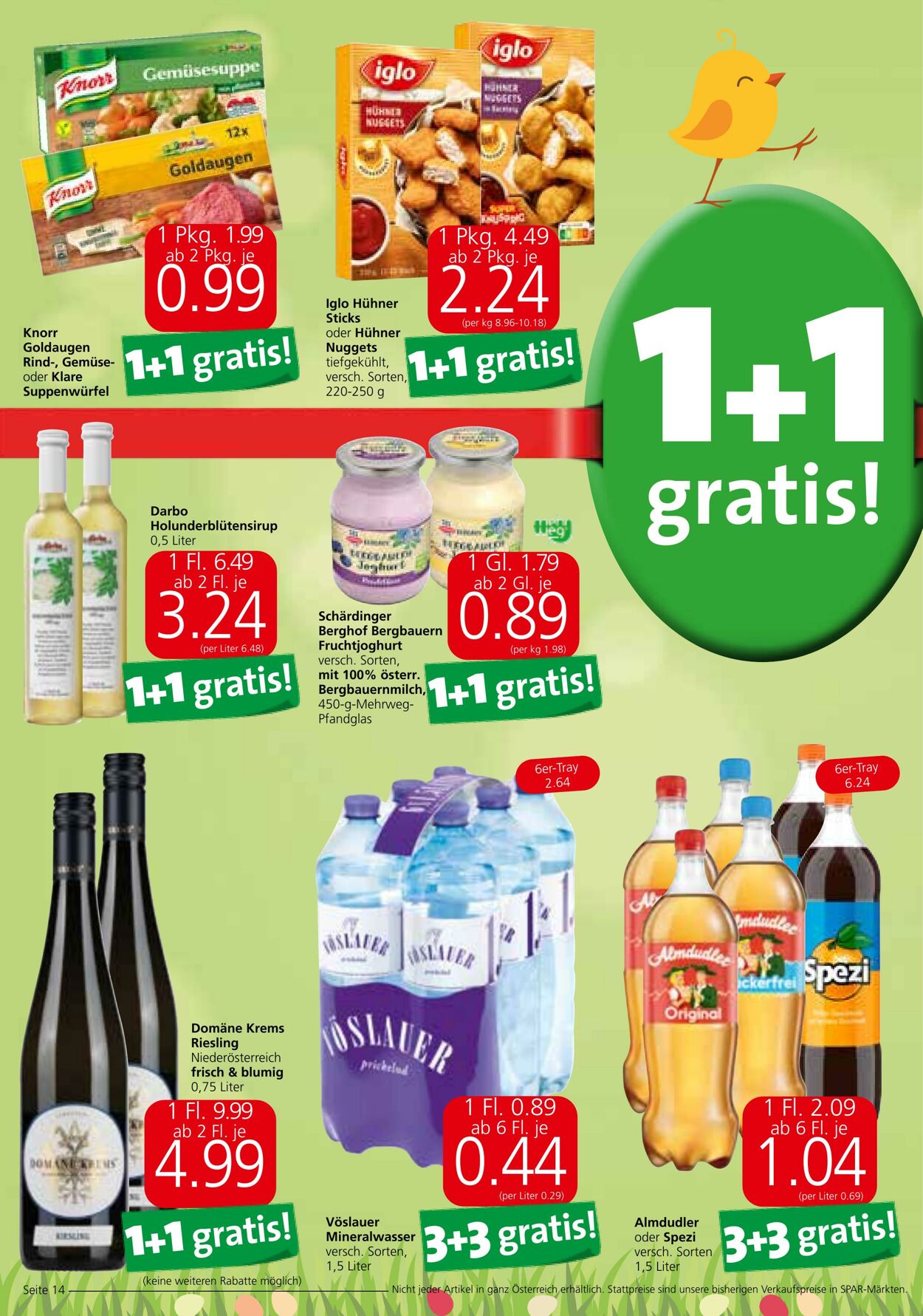 Prospekt Eurospar 30.03.2023 - 12.04.2023