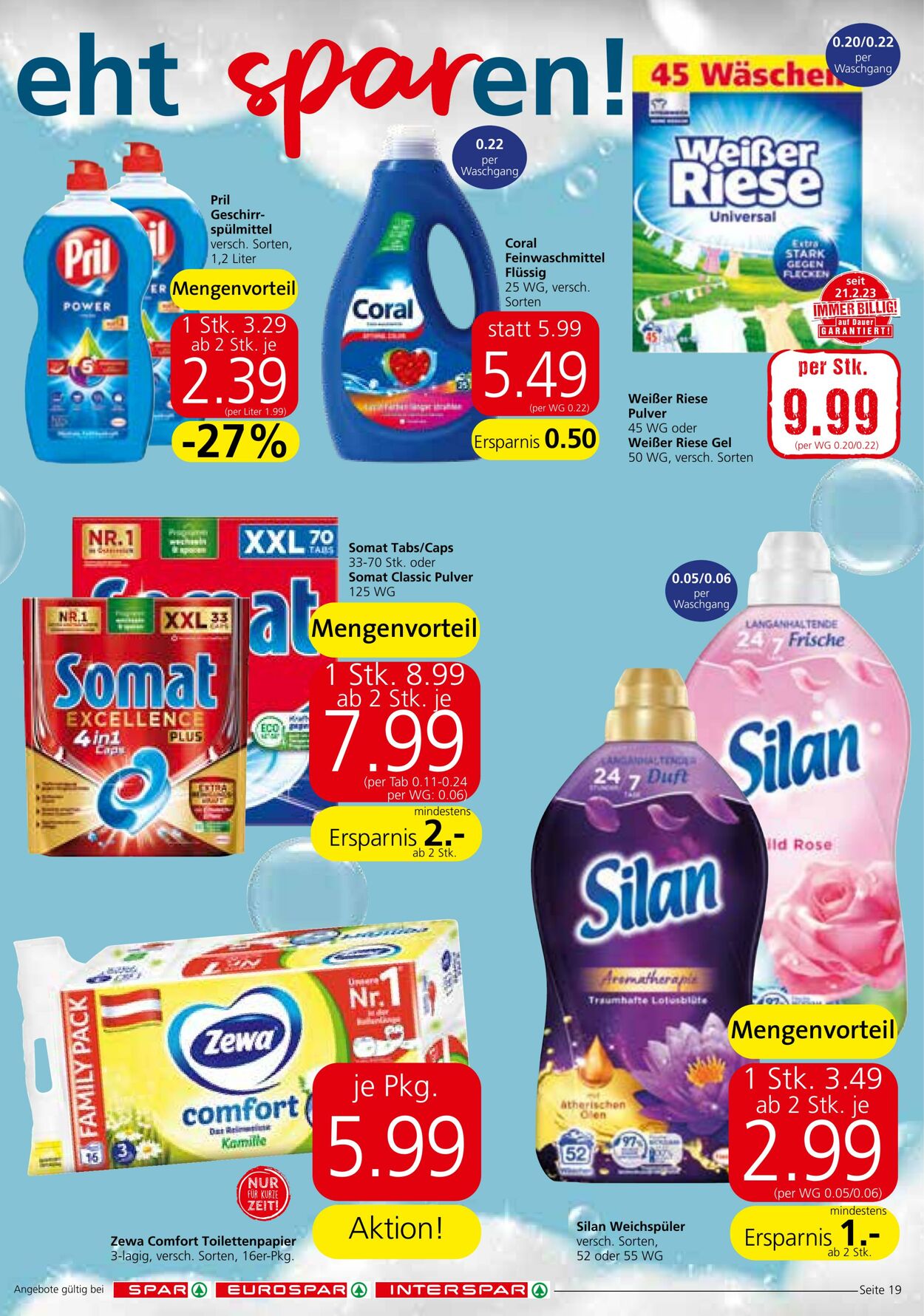 Prospekt Eurospar 30.03.2023 - 12.04.2023