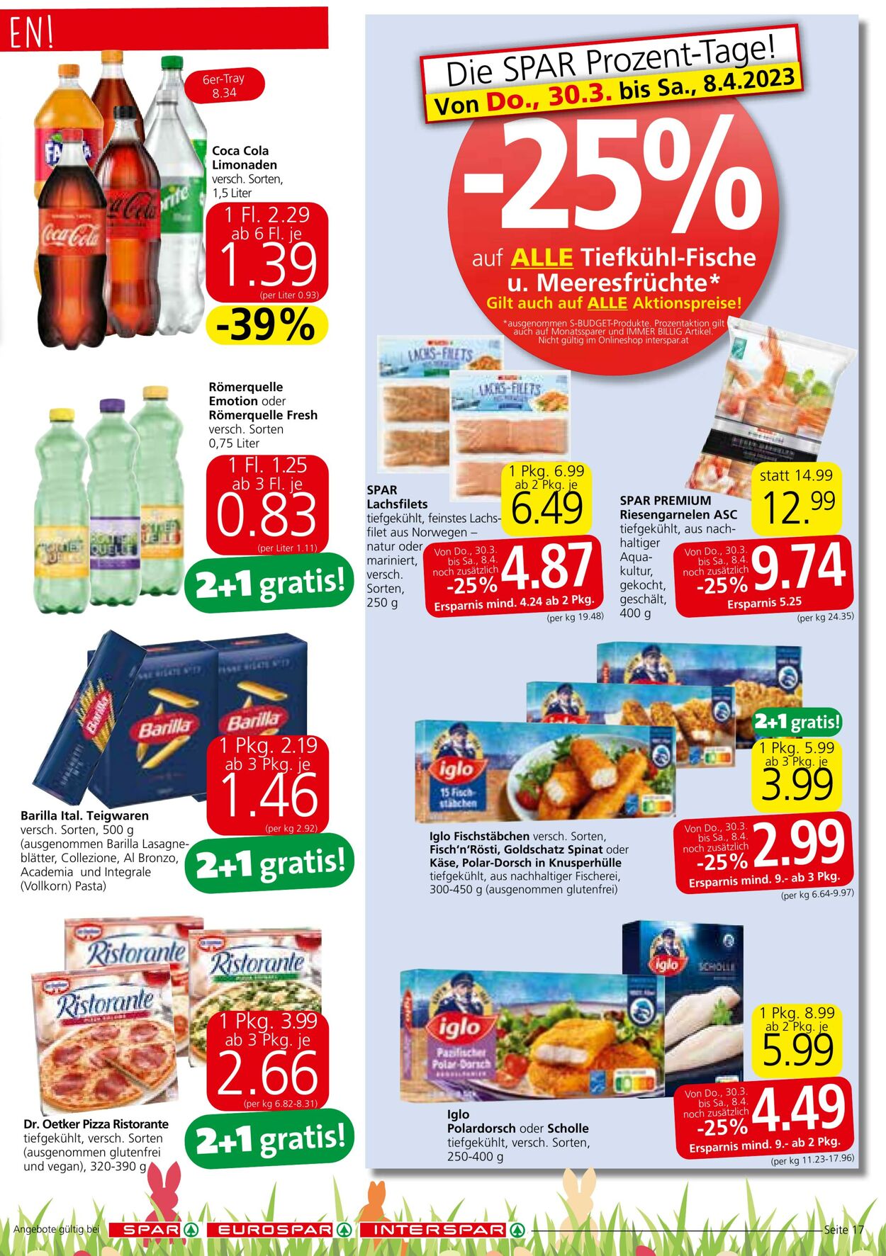 Prospekt Eurospar 30.03.2023 - 12.04.2023