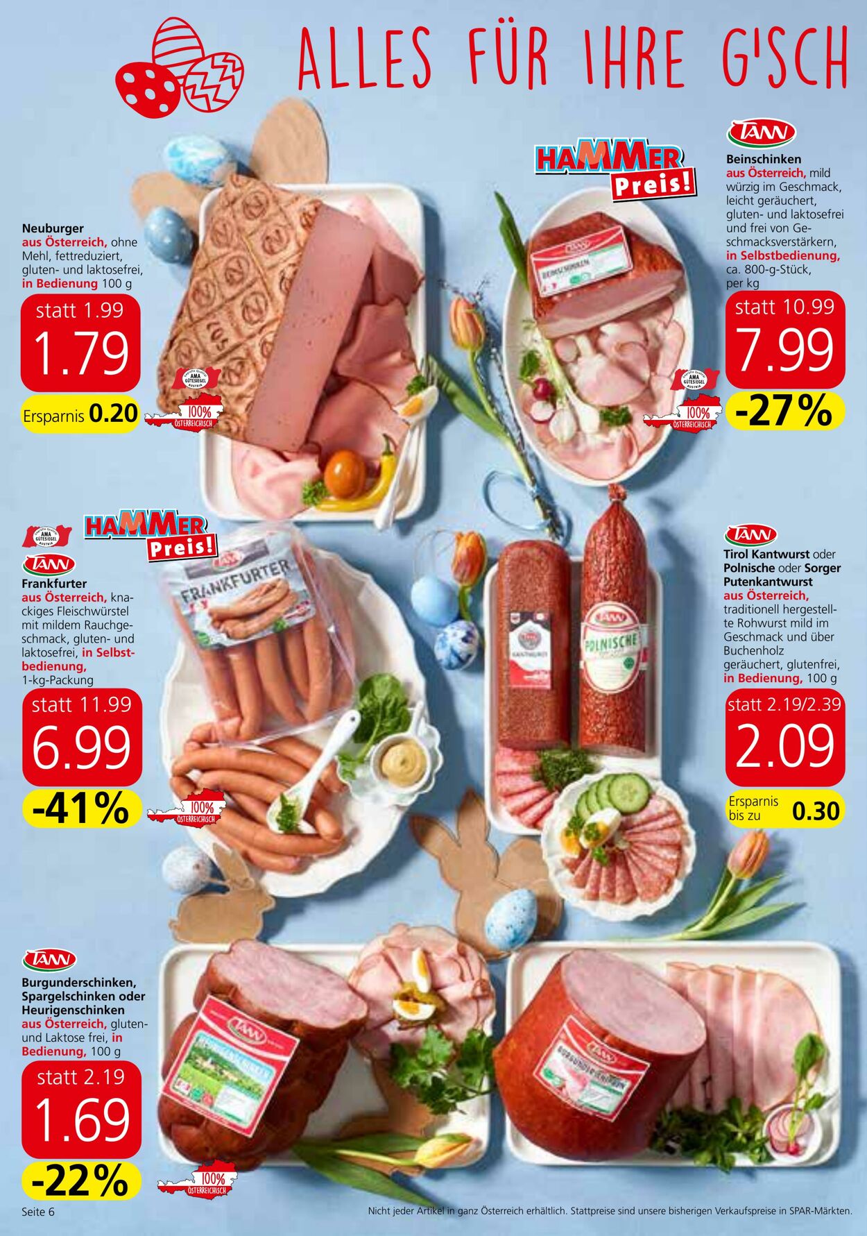 Prospekt Eurospar 30.03.2023 - 12.04.2023