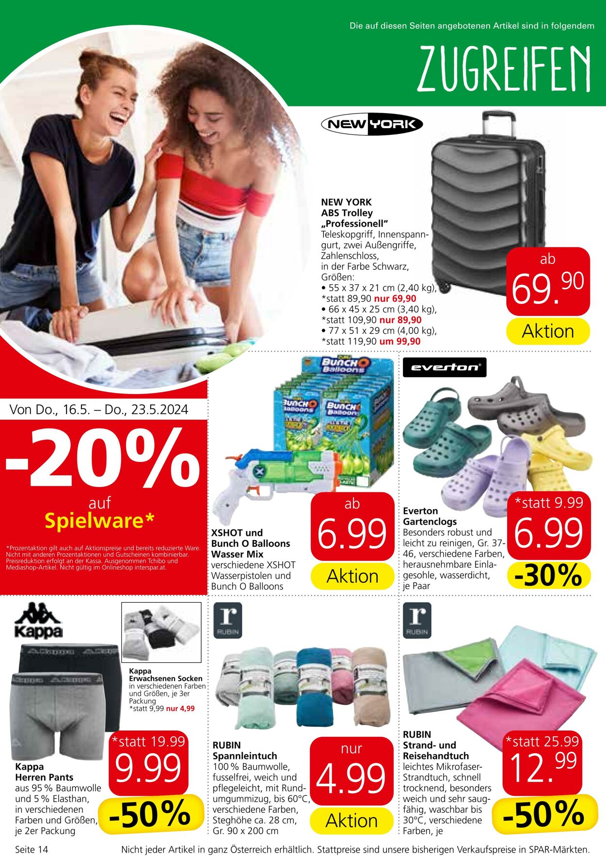 Prospekt Eurospar 16.05.2024 - 28.05.2024