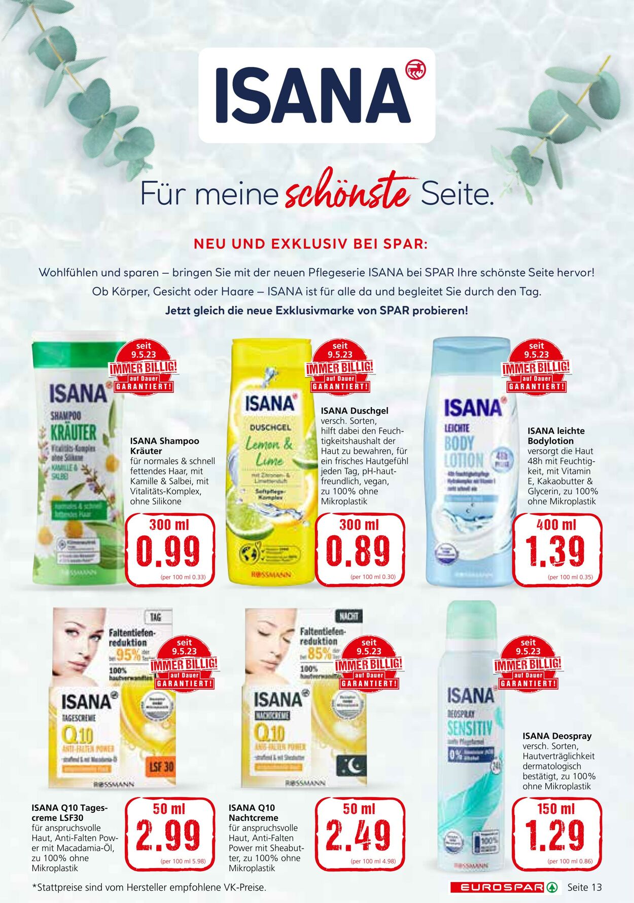 Prospekt Eurospar 07.06.2023 - 21.06.2023