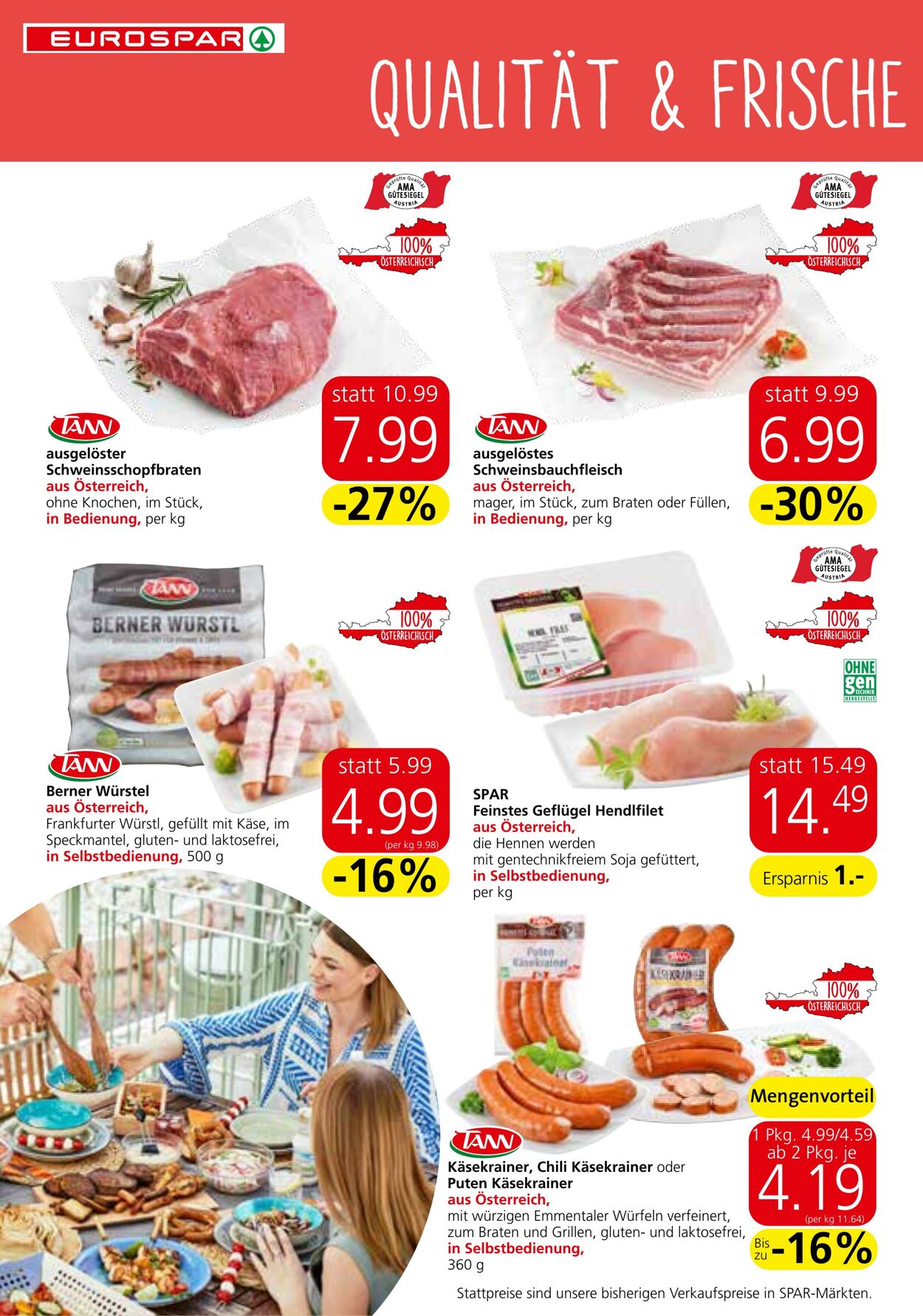 Prospekt Eurospar 11.07.2024 - 24.07.2024