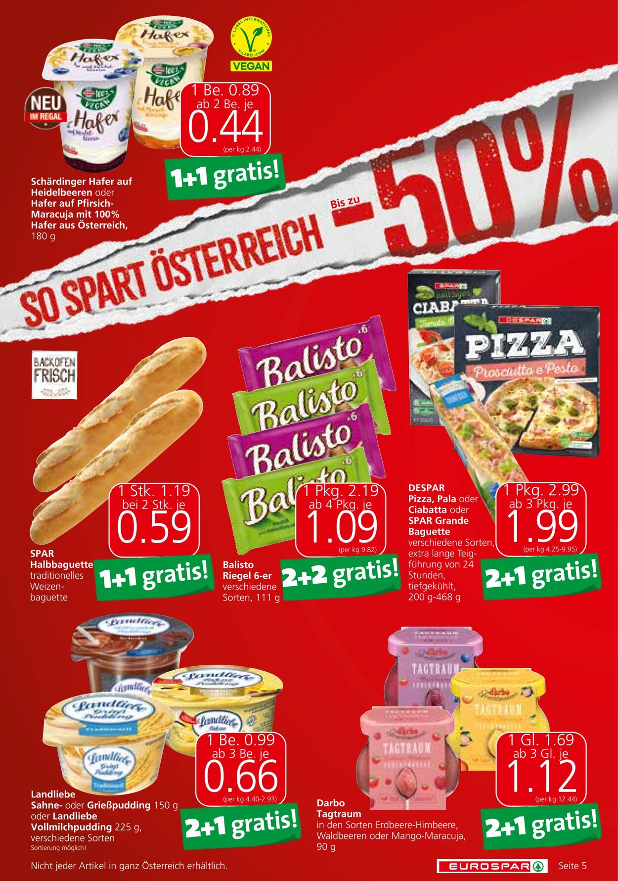 Prospekt Eurospar 09.11.2023 - 22.11.2023