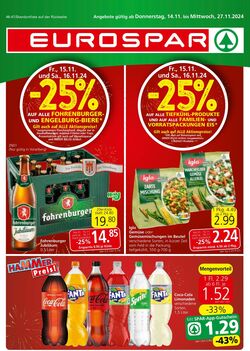 Prospekt Eurospar 19.01.2023 - 01.02.2023