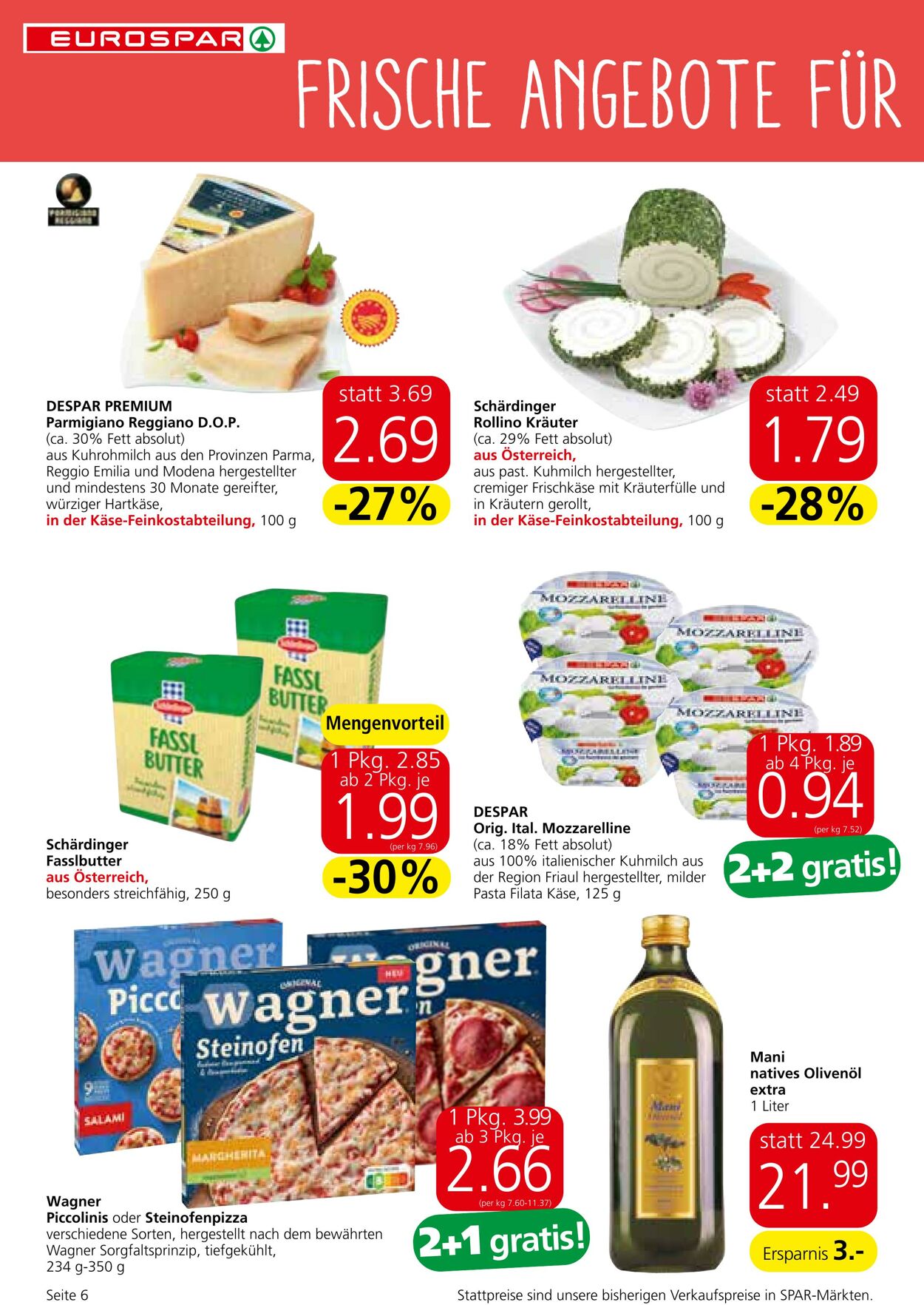 Prospekt Eurospar 27.06.2024 - 10.07.2024