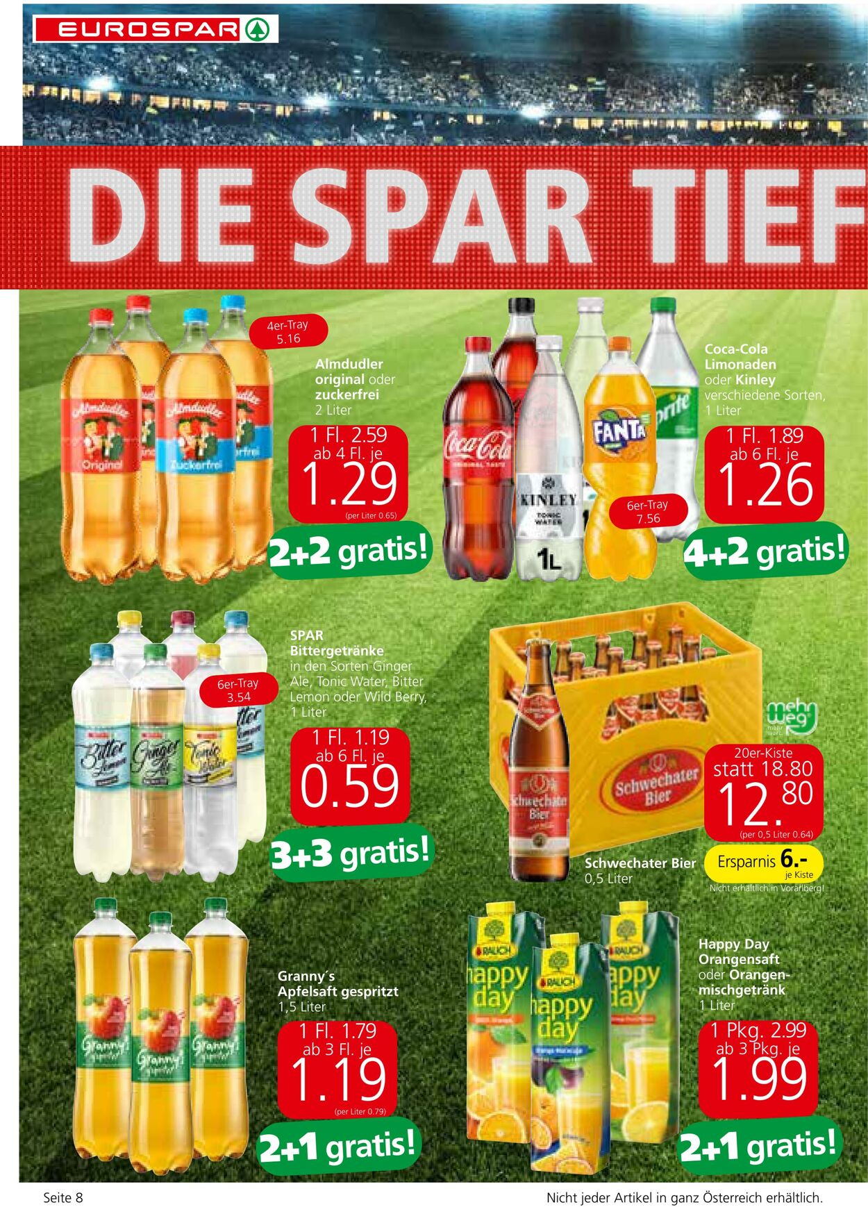 Prospekt Eurospar 11.07.2024 - 24.07.2024