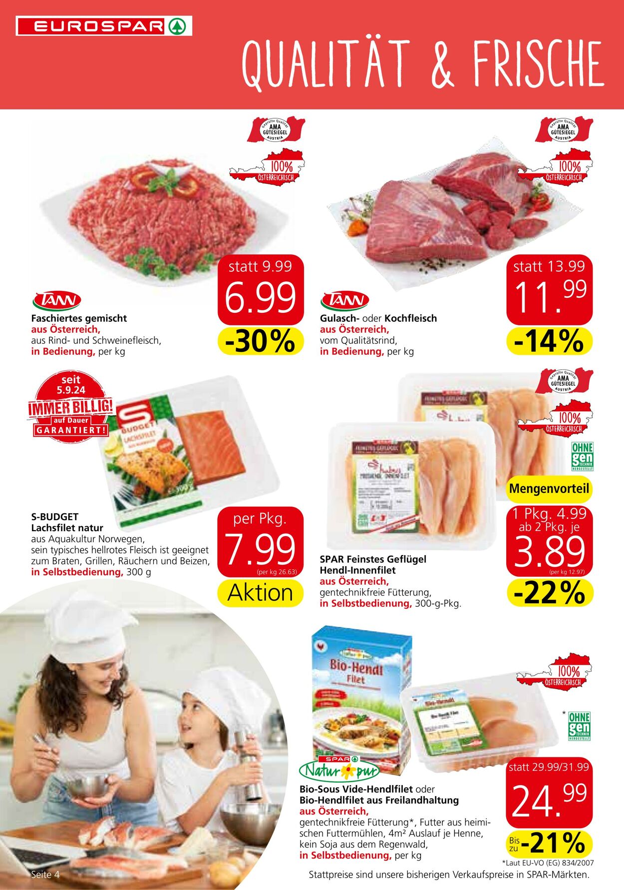 Prospekt Eurospar 19.09.2024 - 02.10.2024