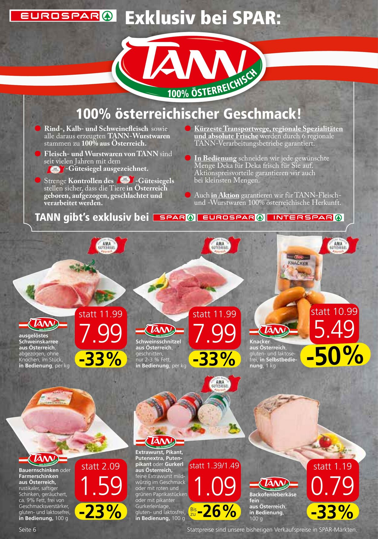 Prospekt Eurospar 20.10.2022 - 02.11.2022