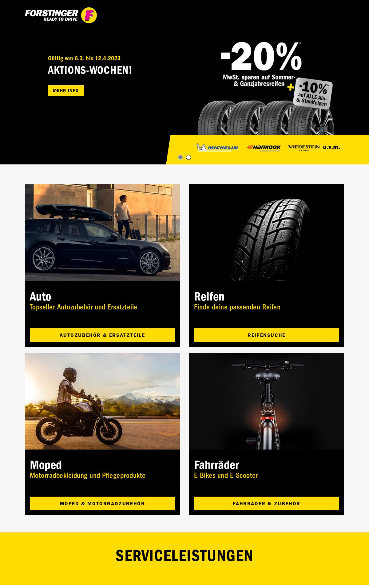 Forstinger Werbe Prospekte