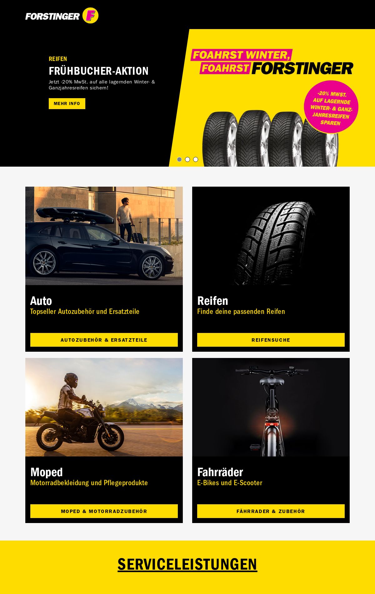 Prospekt Forstinger 09.10.2023 - 18.10.2023