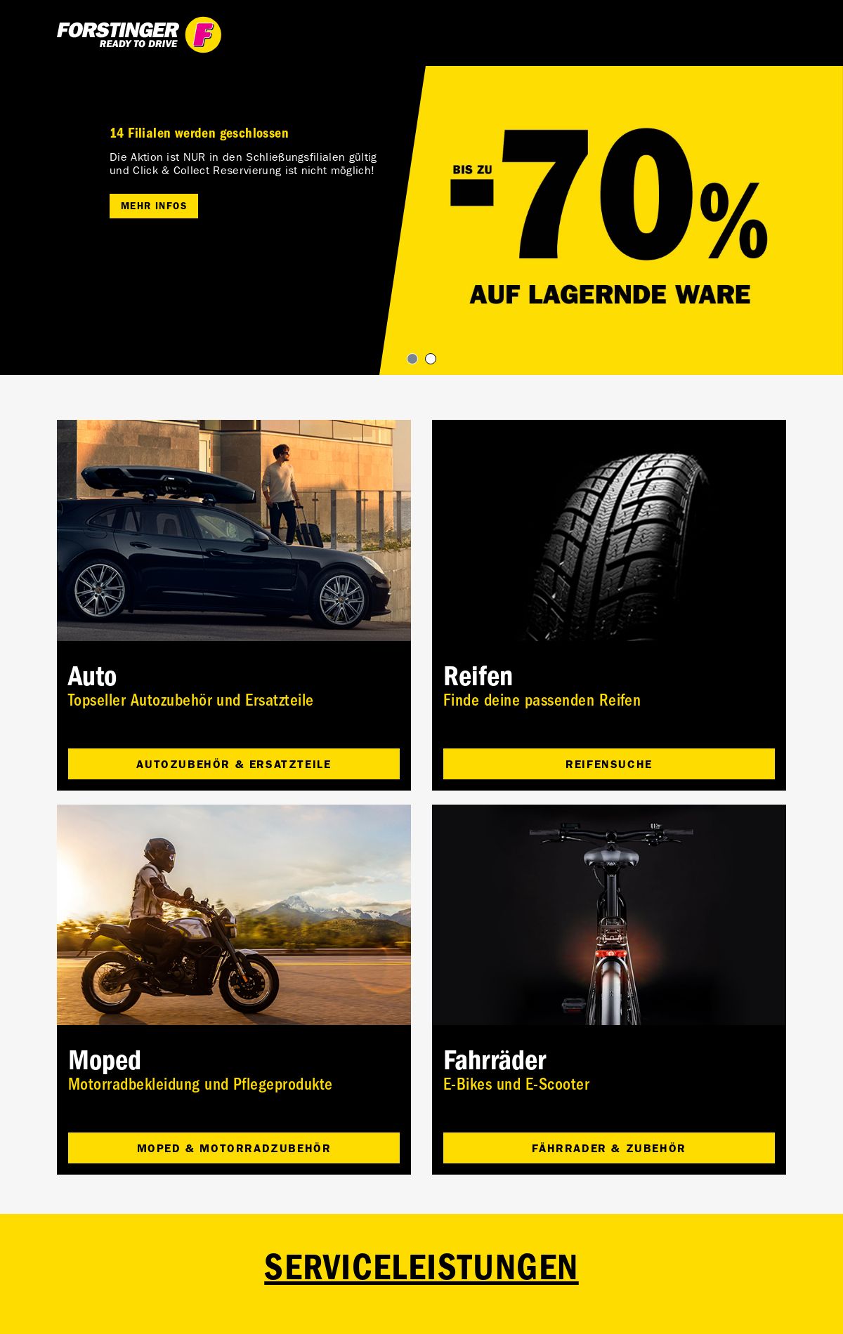 Prospekt Forstinger 21.08.2023 - 30.08.2023