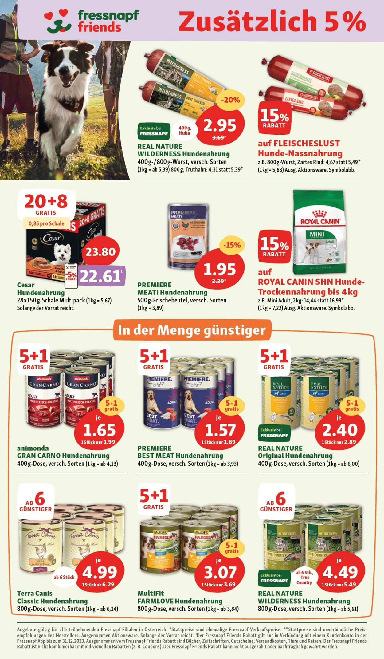 Prospekt Fressnapf 05.07.2023 - 08.07.2023