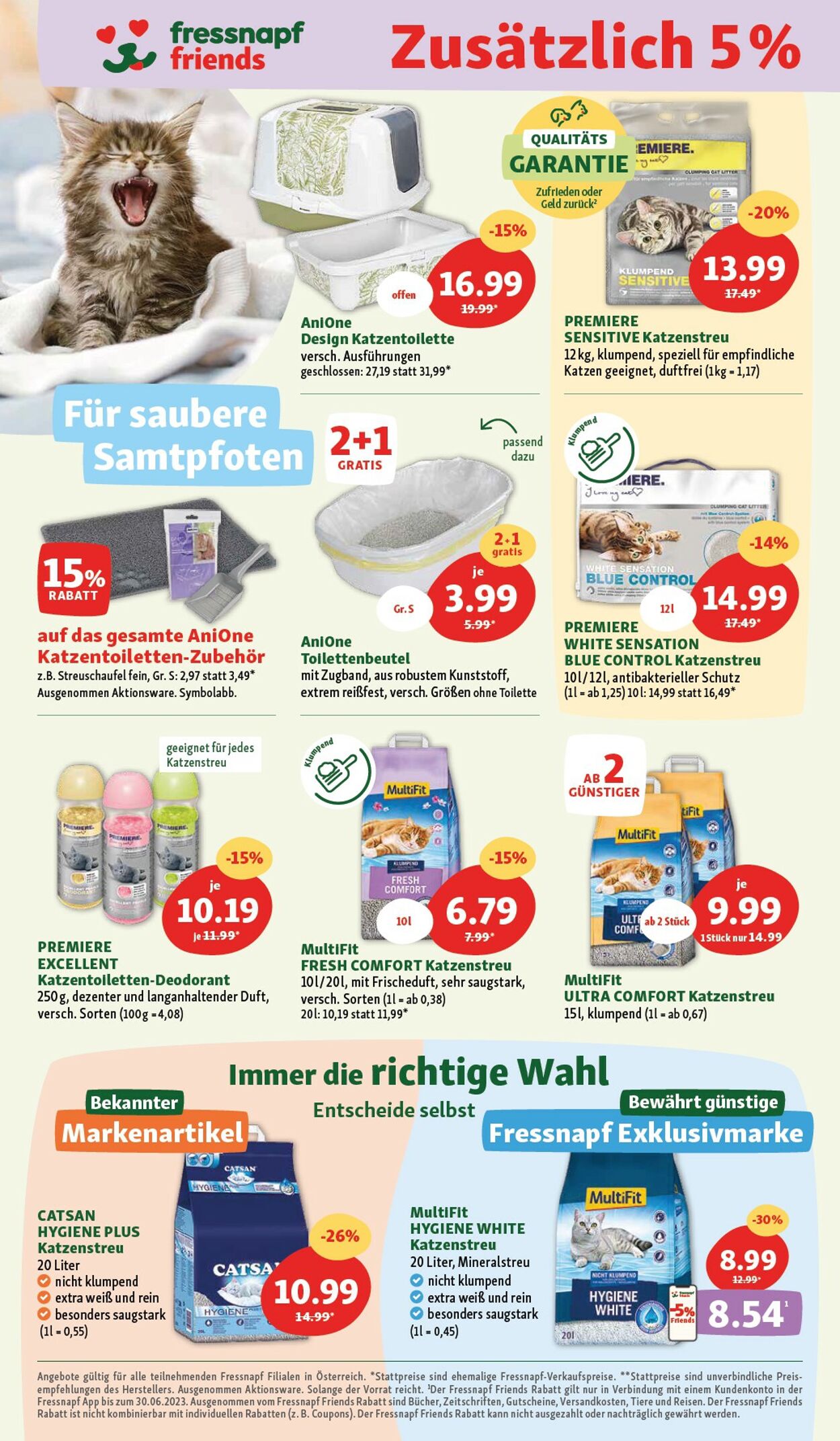 Prospekt Fressnapf 05.07.2023 - 08.07.2023
