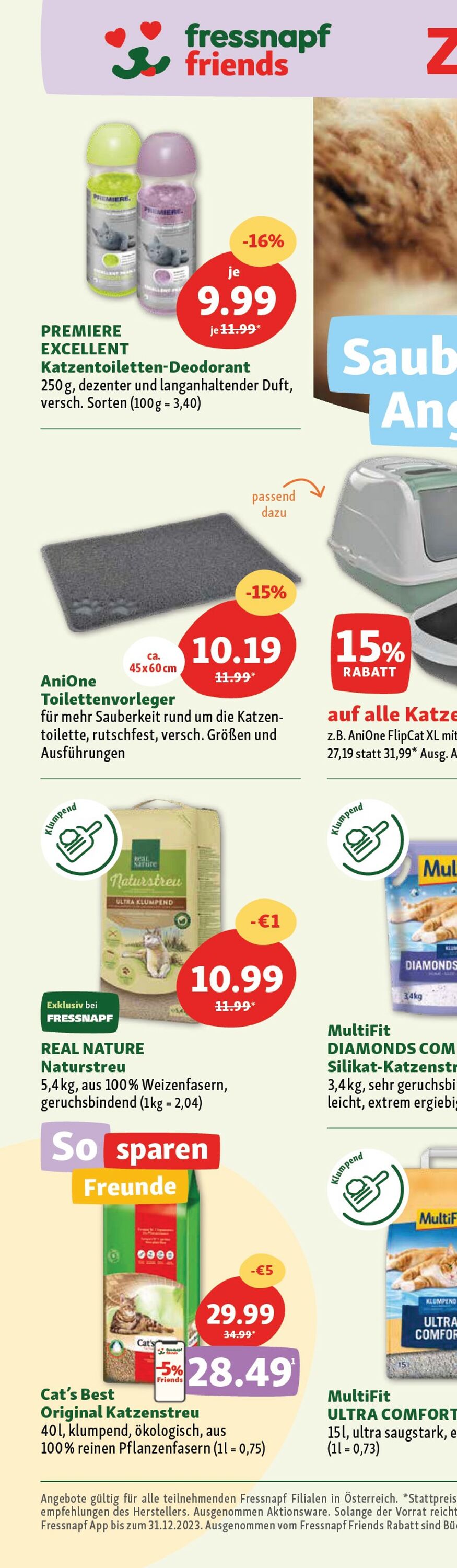 Prospekt Fressnapf 31.10.2023 - 04.11.2023