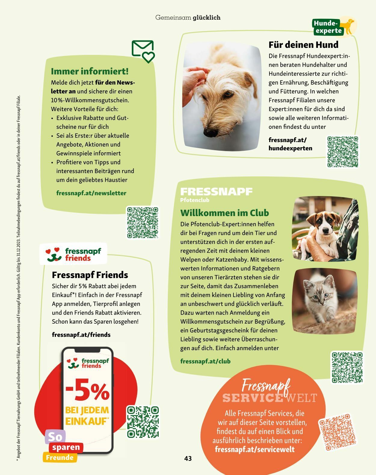 Prospekt Fressnapf 01.07.2023 - 31.08.2023